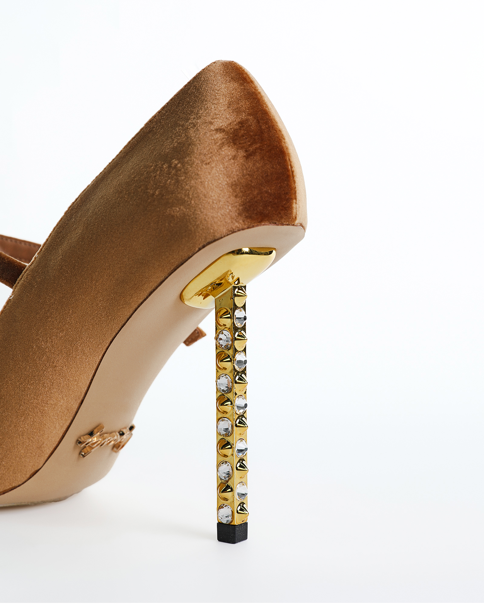 Ihar Rhinestone Heels