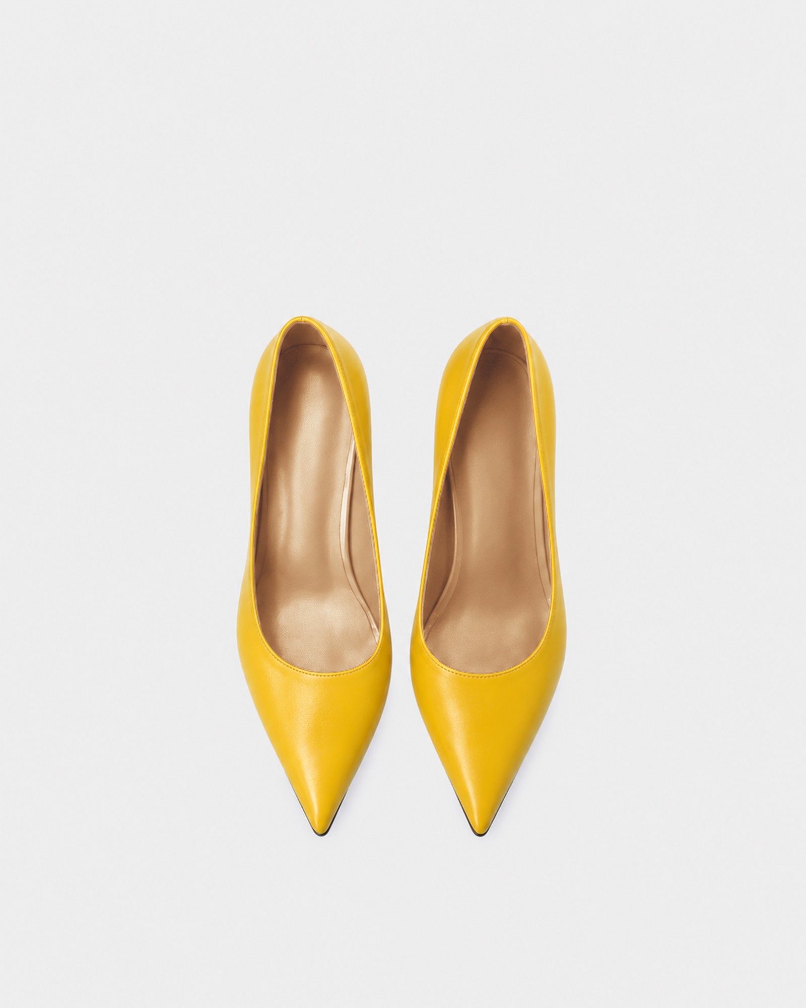 Roxie Printed Graffiti Pumps In Yellow