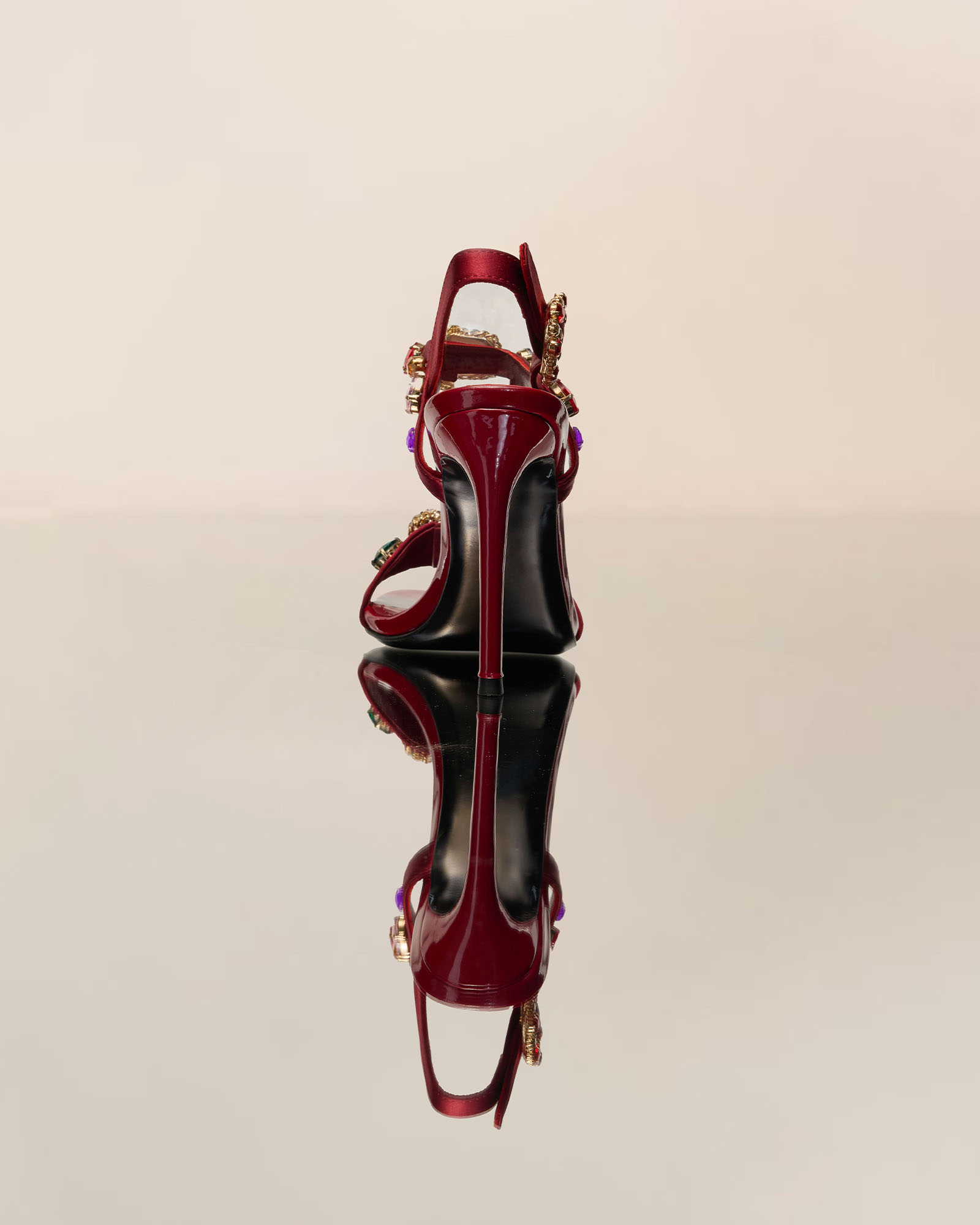 Josey Gem Strap Sandals In Brown