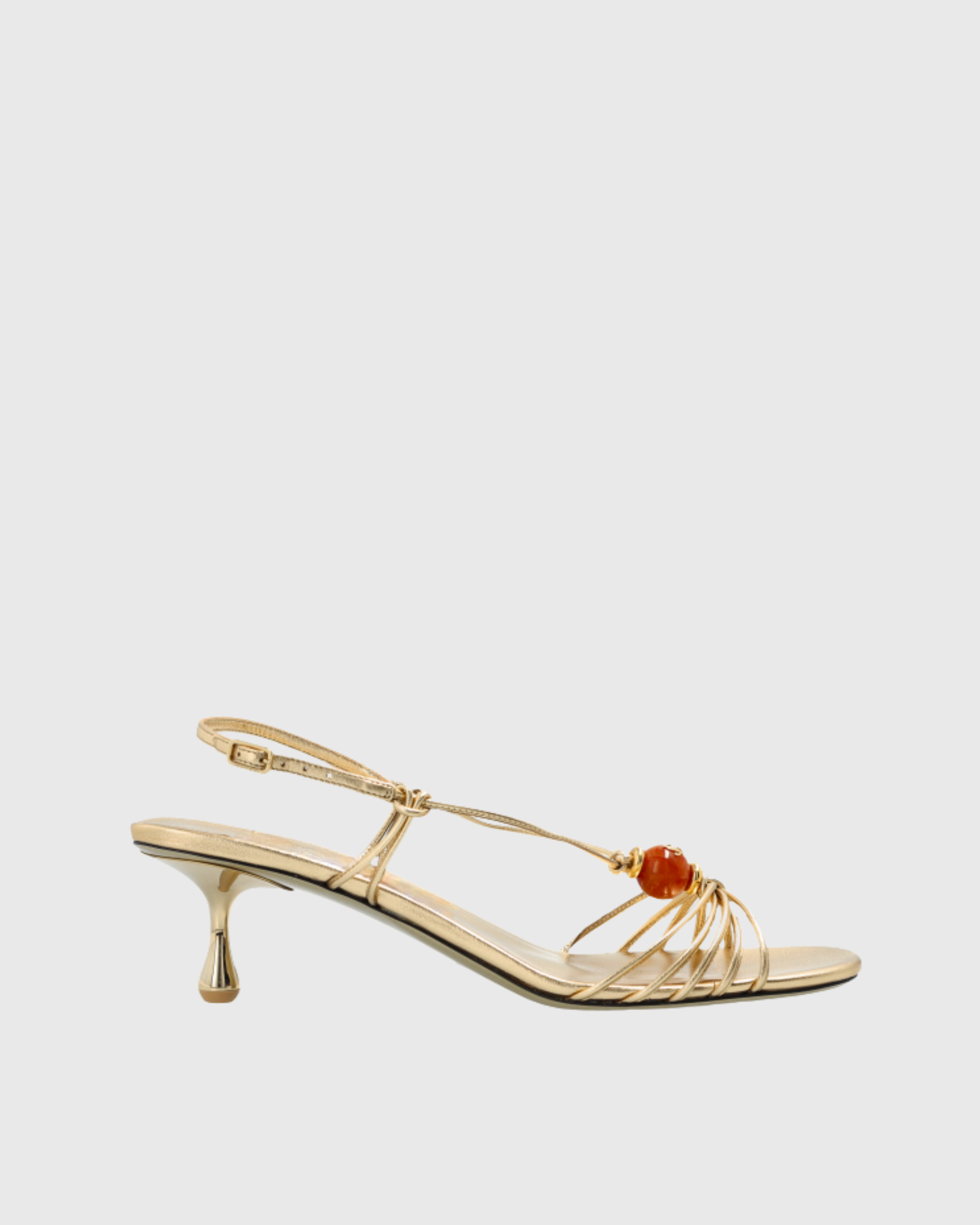 Zirelle Strappy Sandals In Champagne