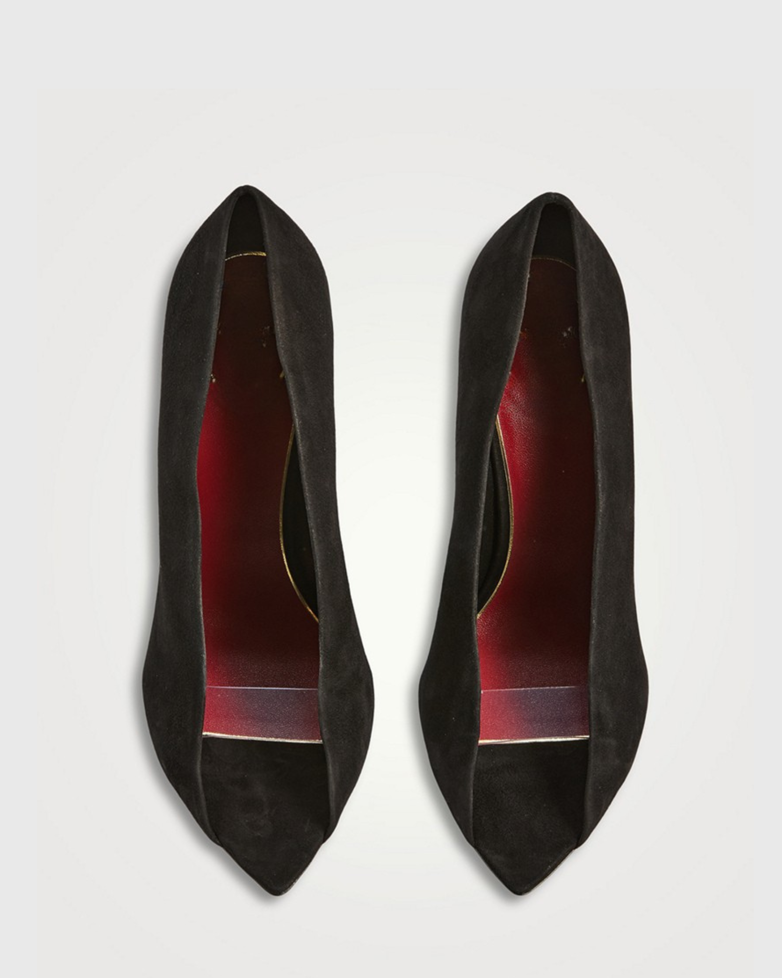 Aurelia Suede Stiletto Pumps In Blue