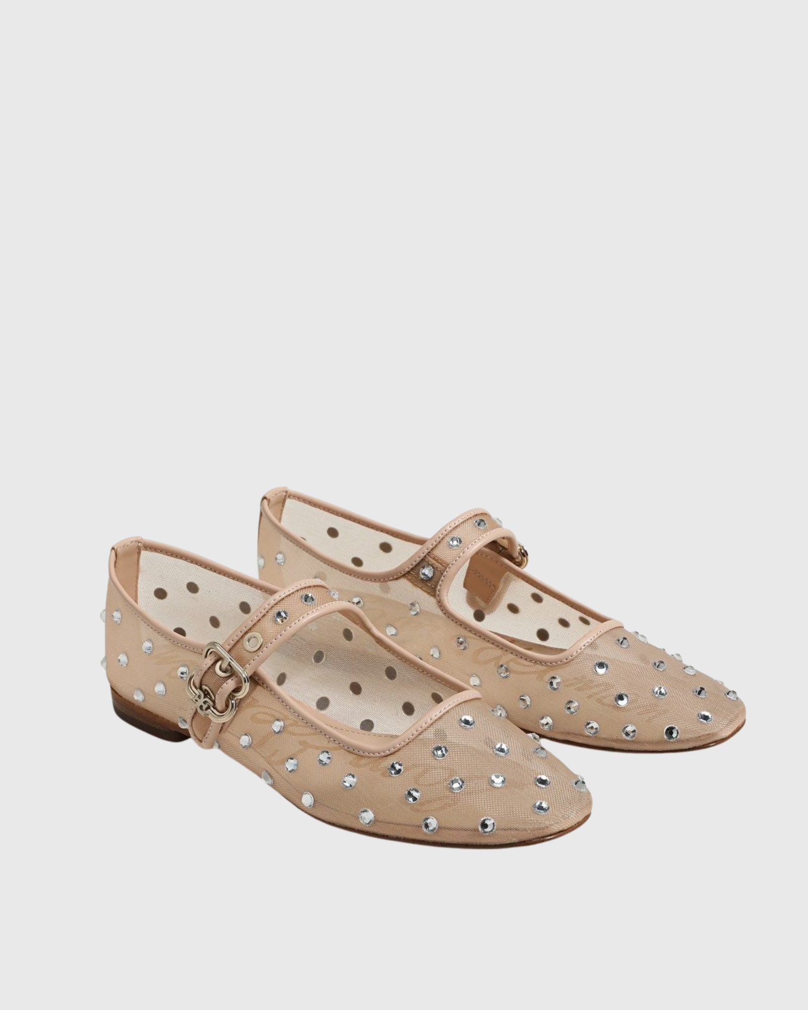 Lyusi Rhinestone Ballet Flats