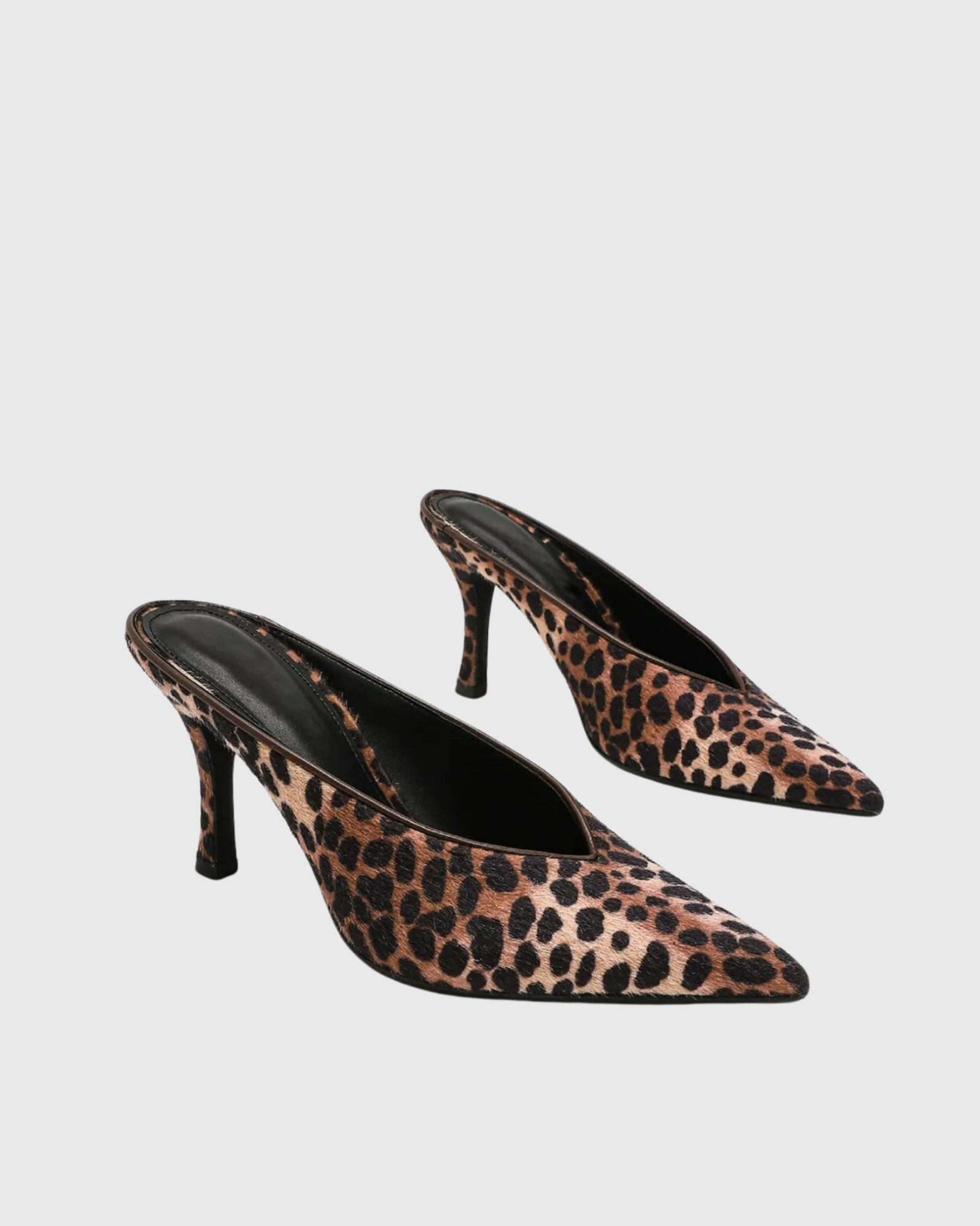 Pacifica Leopard Print Mules