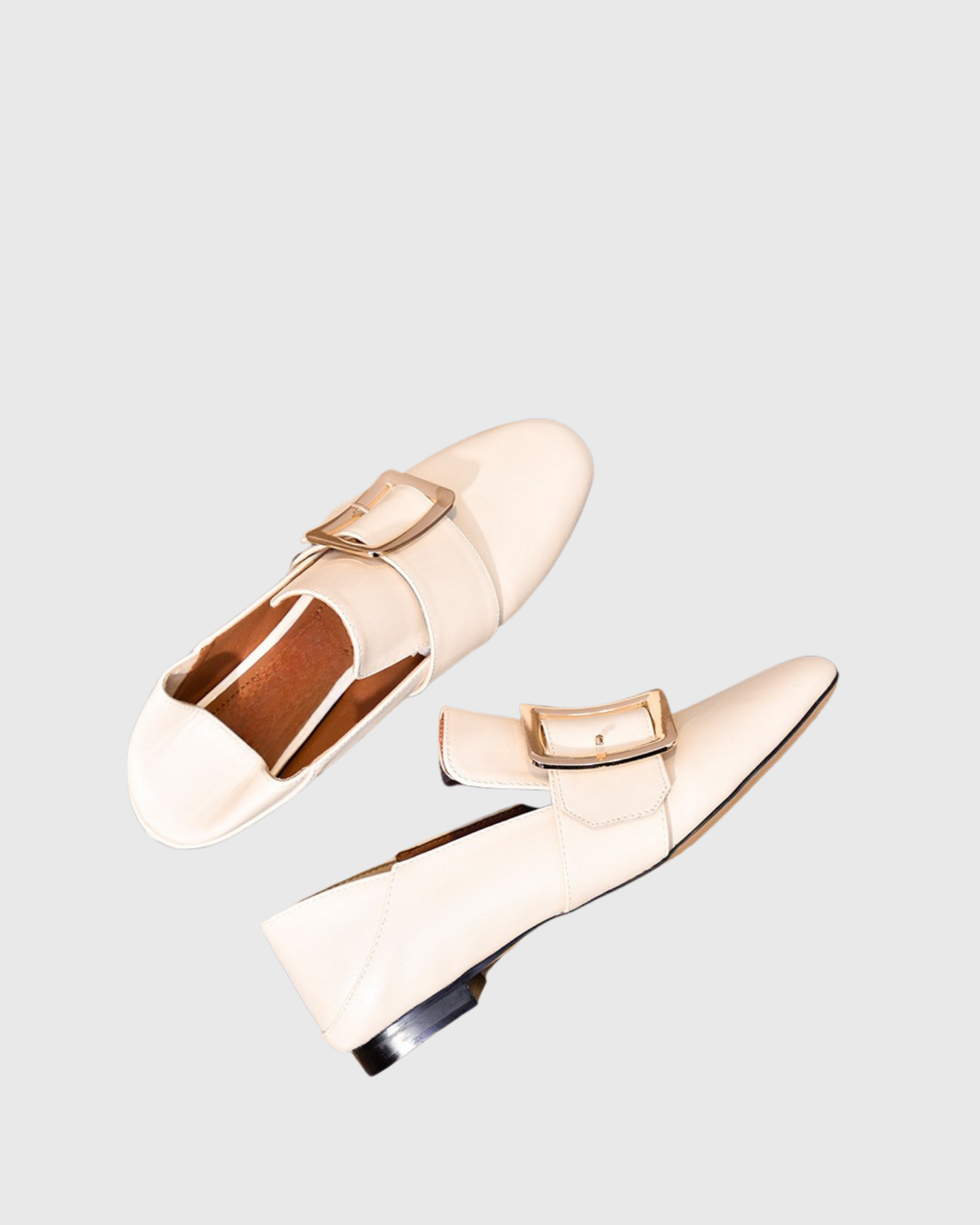 Loafer Pearl Leather Loafer In White