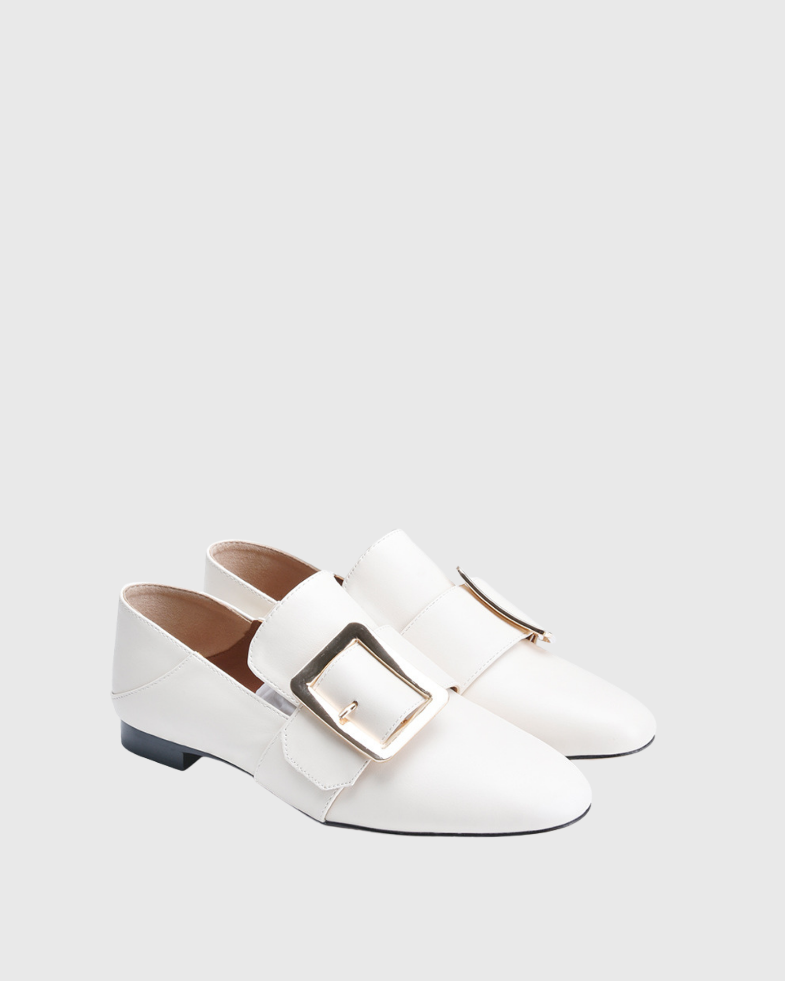 Loafer Pearl Leather Loafer In White