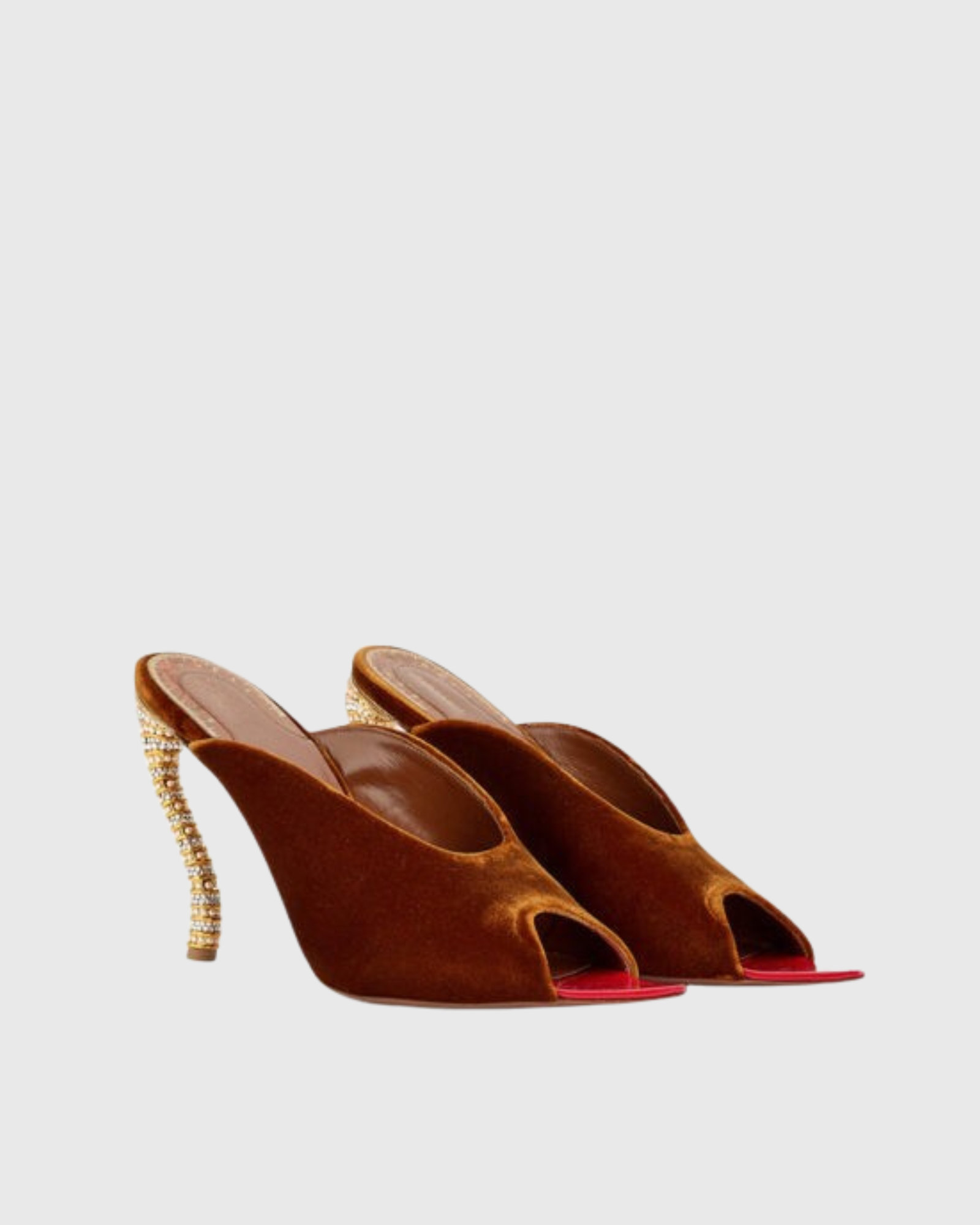 Jae Peep Toe Rhinestone Heels