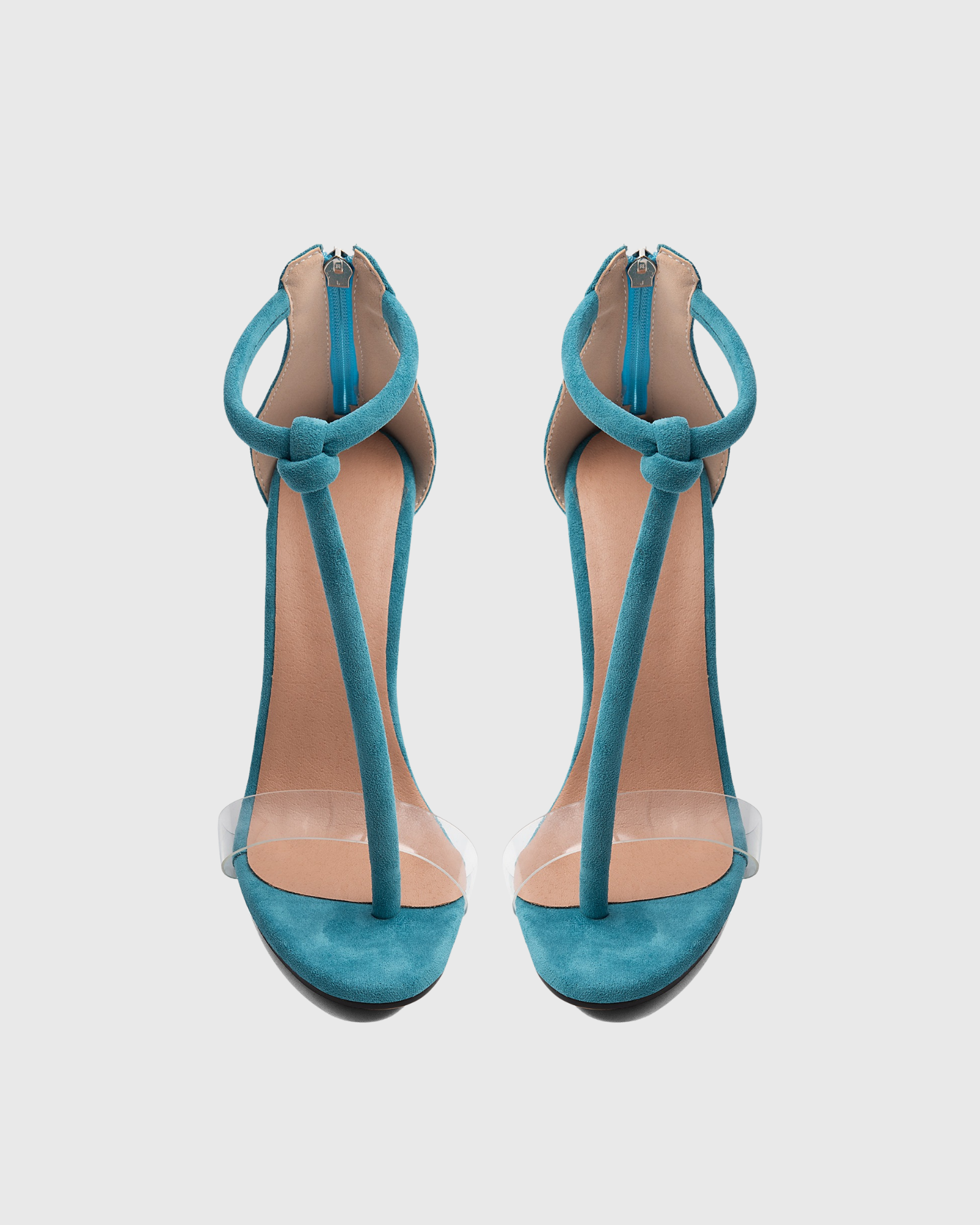 Padma T Strap Sandals In Blue