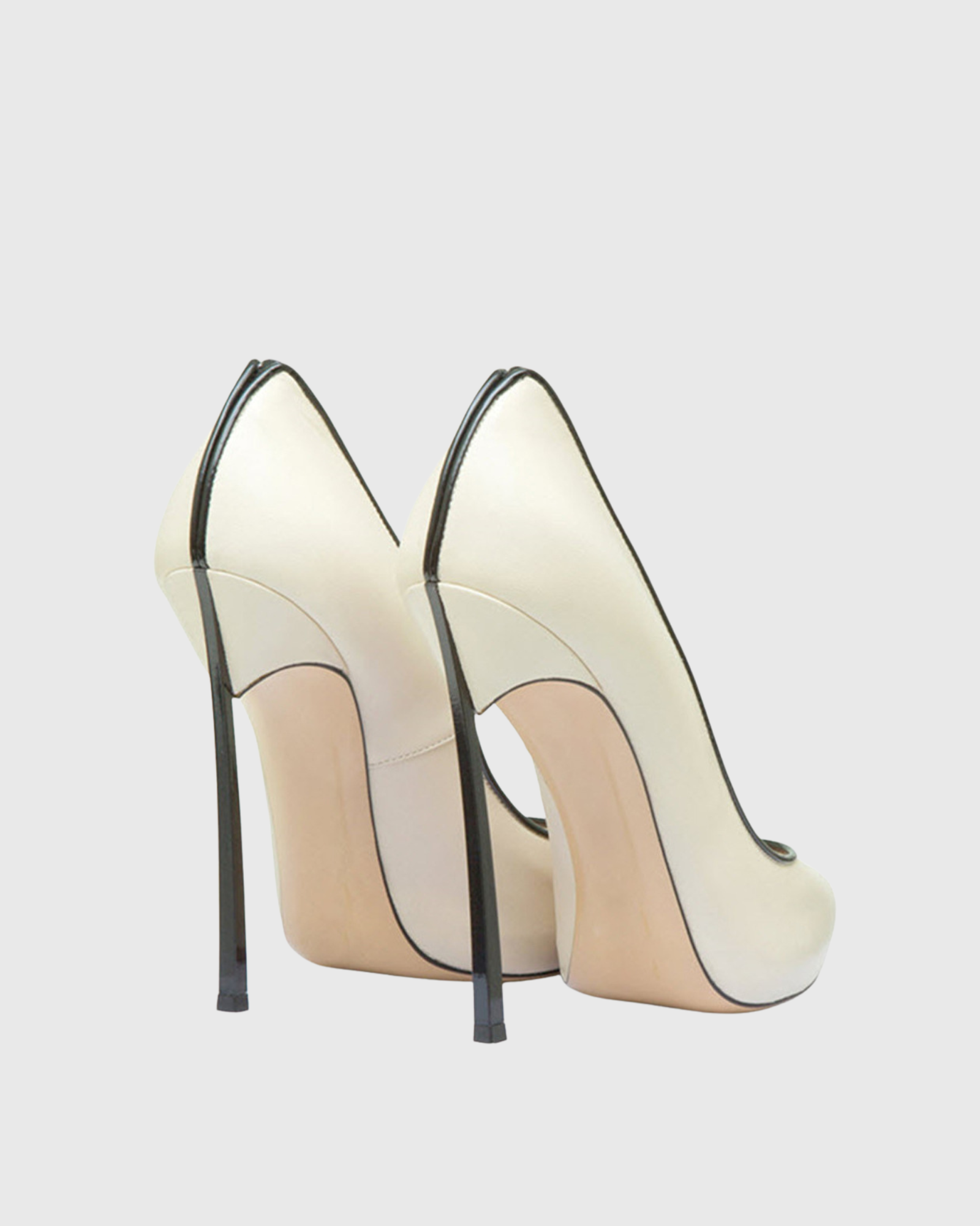 Leandra Splicing Pumps In White