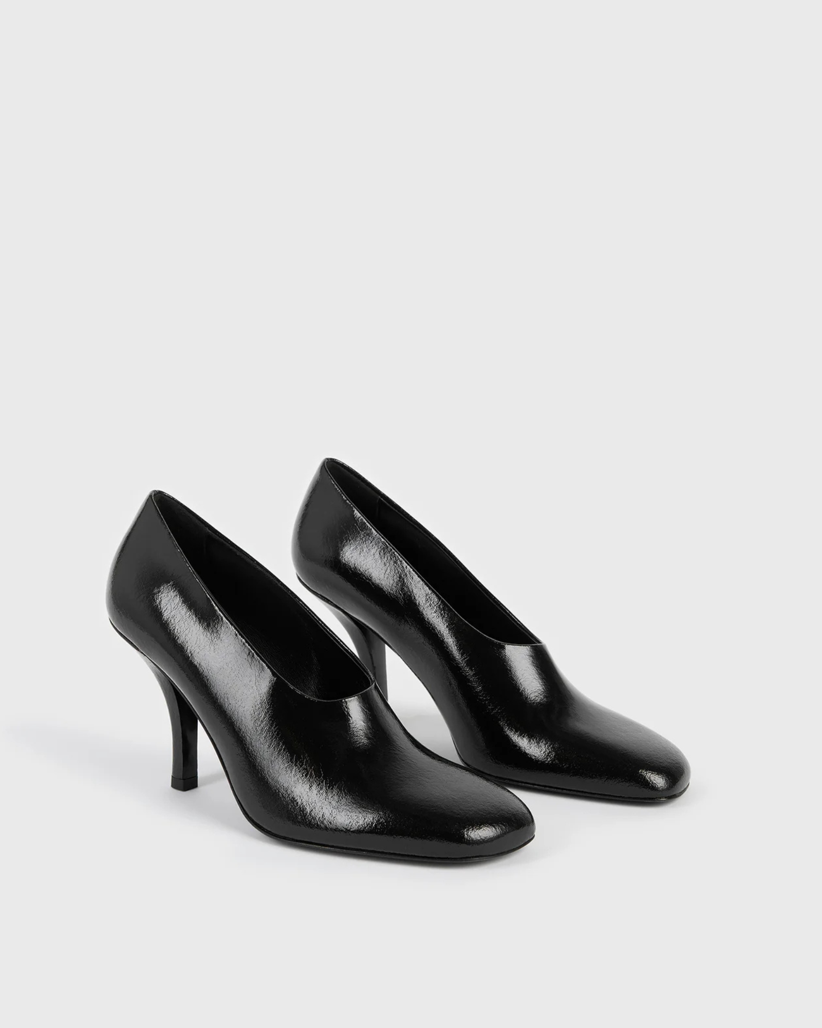 Jakki Glove Ballet Pumps In Black