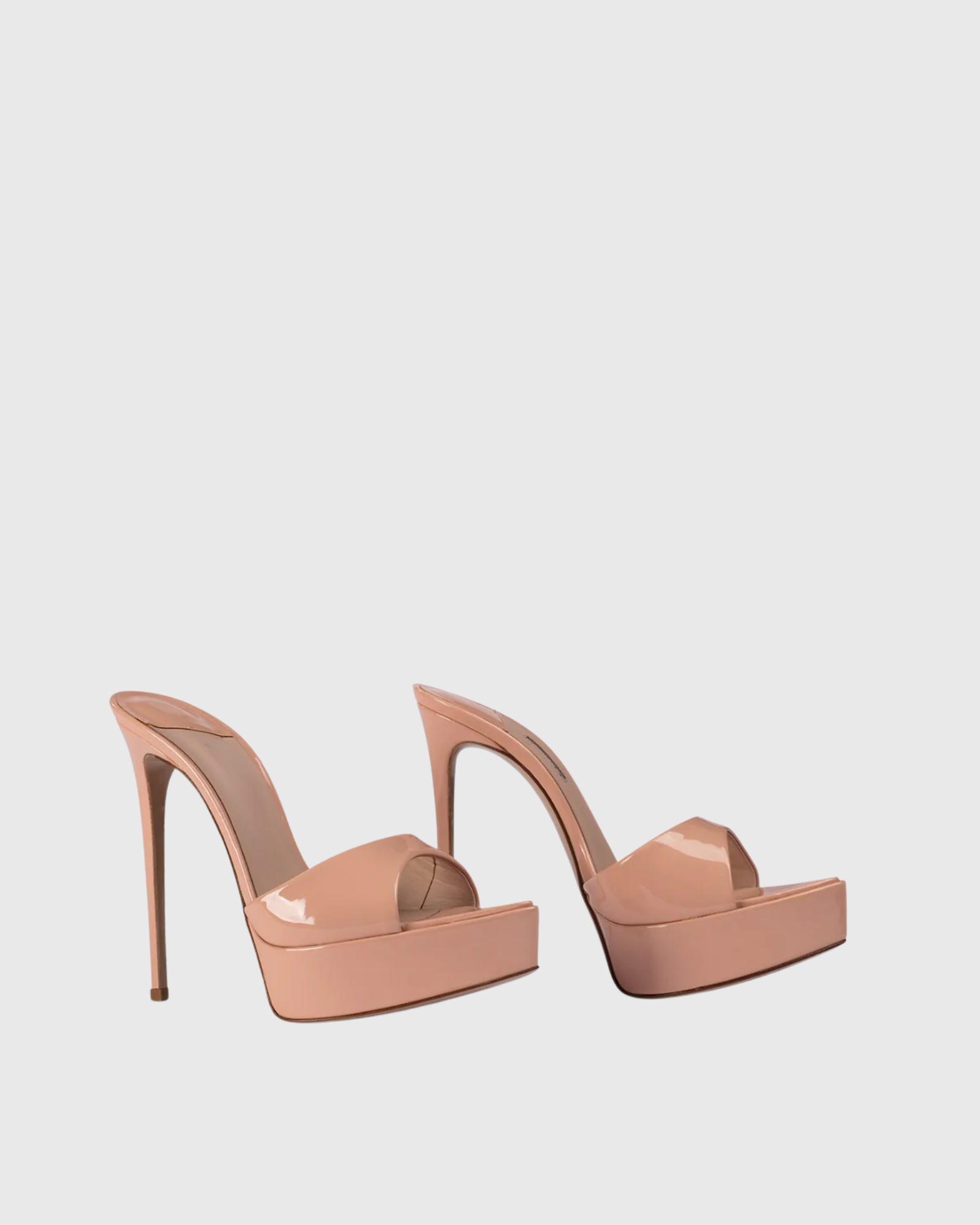 Iida Platform Mules In Beige