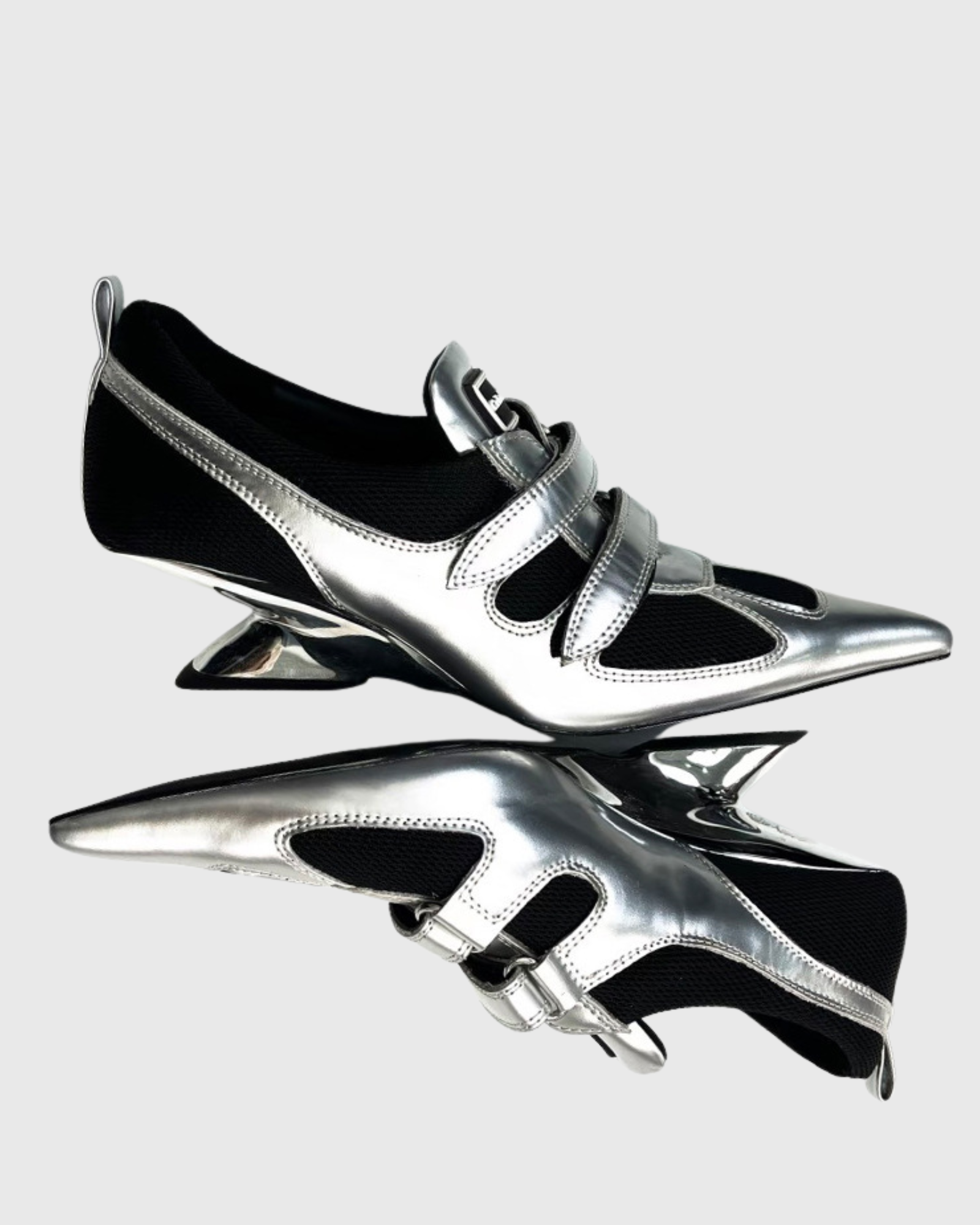 Avah Metallic Hybrid Sneaker Heels