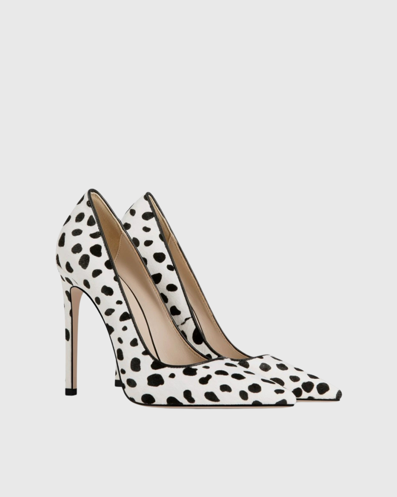 Adallinda Dalmatian Print Pointed Toe Pumps