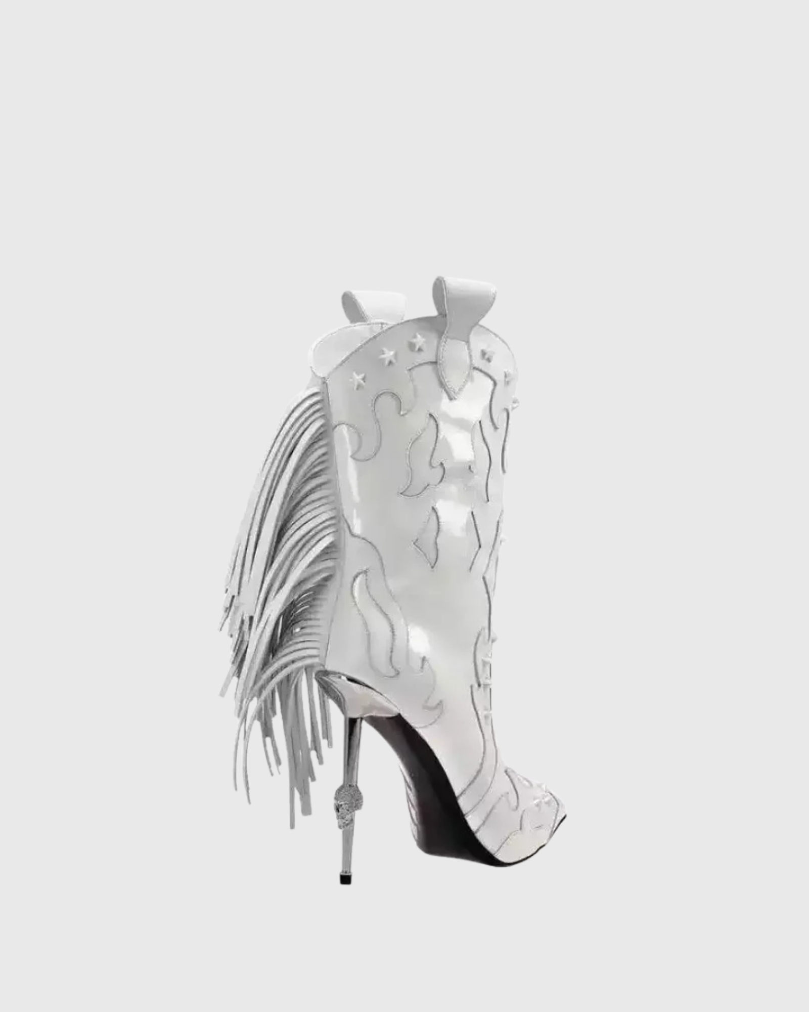 Gadisa Skull Fringe Cowgirl Boots