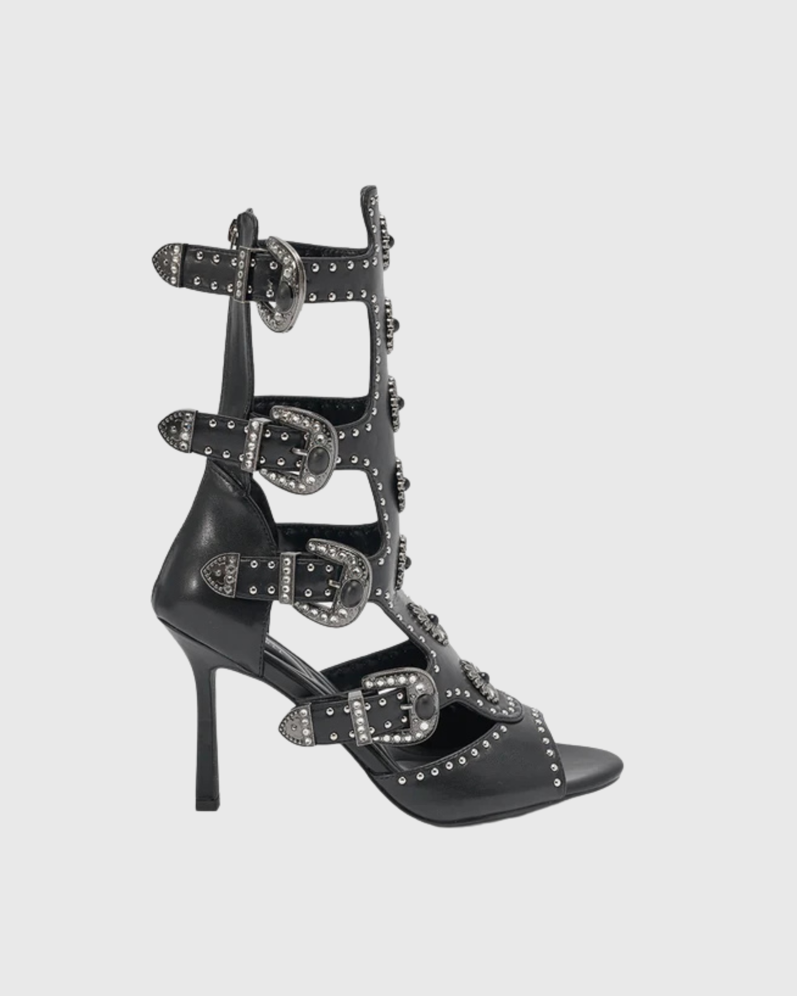 Iahel Buckle Gladiator Sandals In Black