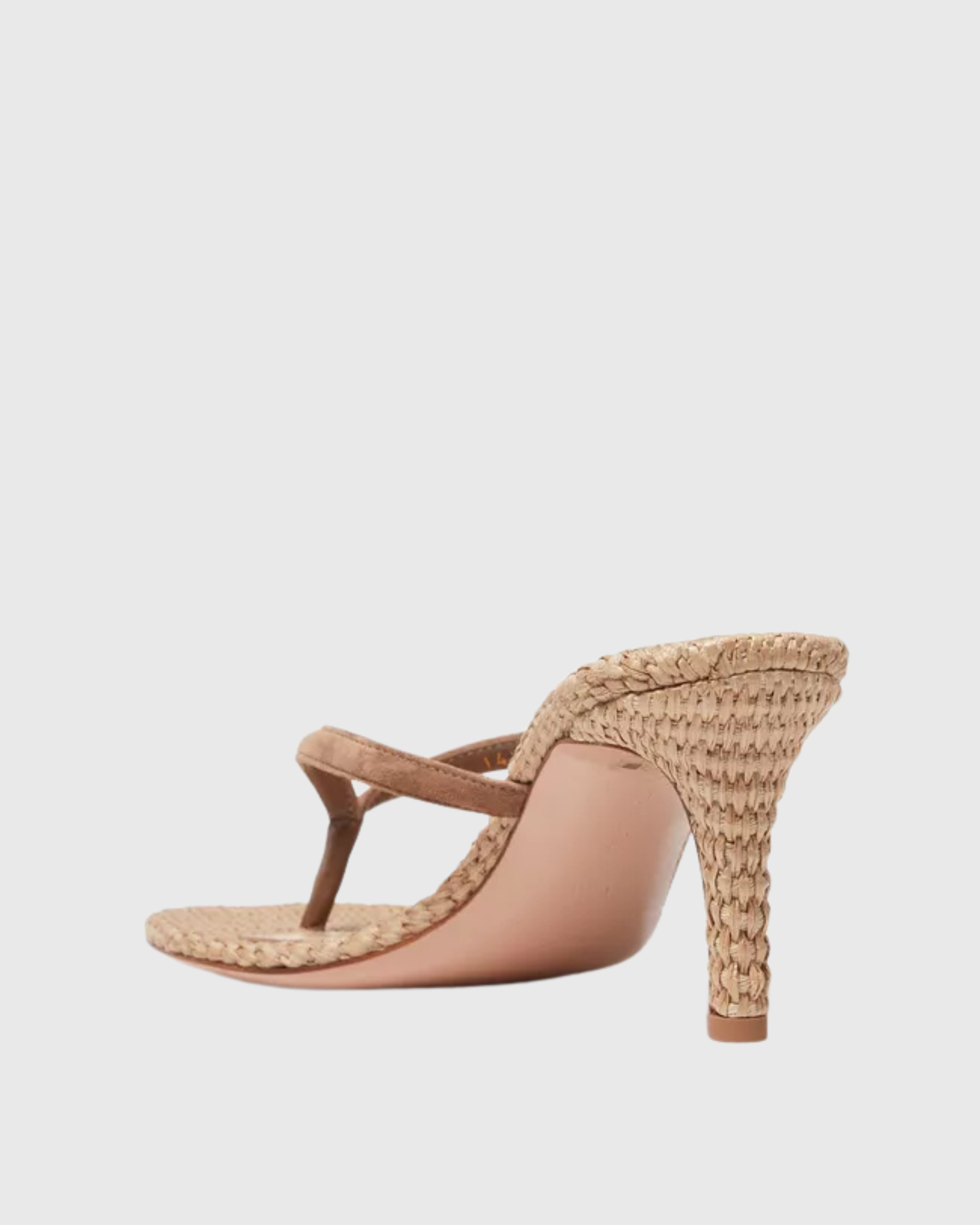 Jovka Woven Sandals In Nude