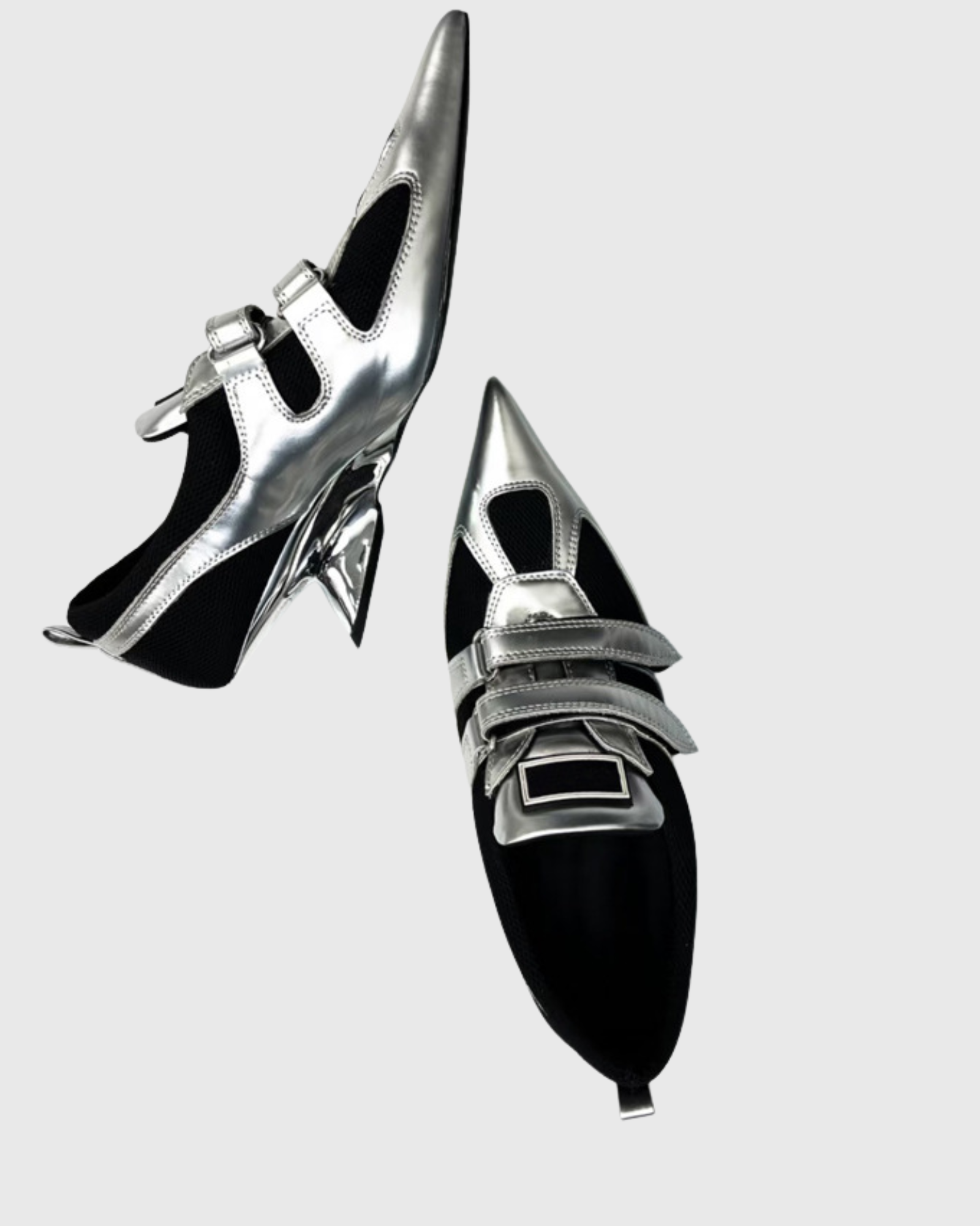 Avah Metallic Hybrid Sneaker Heels