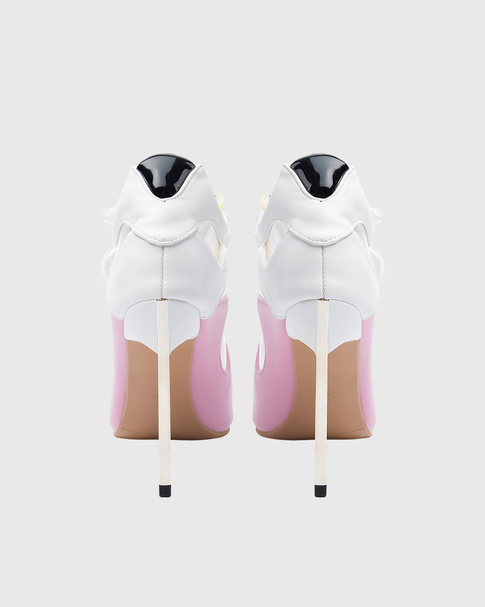 Babette Cutout Lace Up Pumps