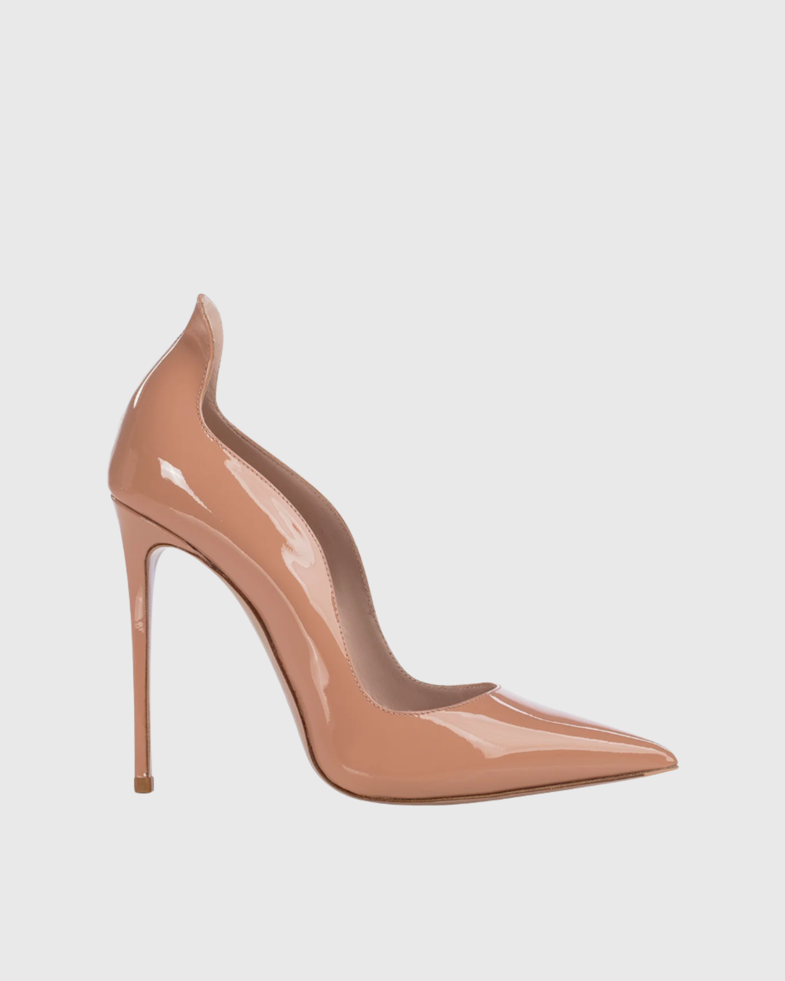 Consolata Patent Leather Pumps In Beige