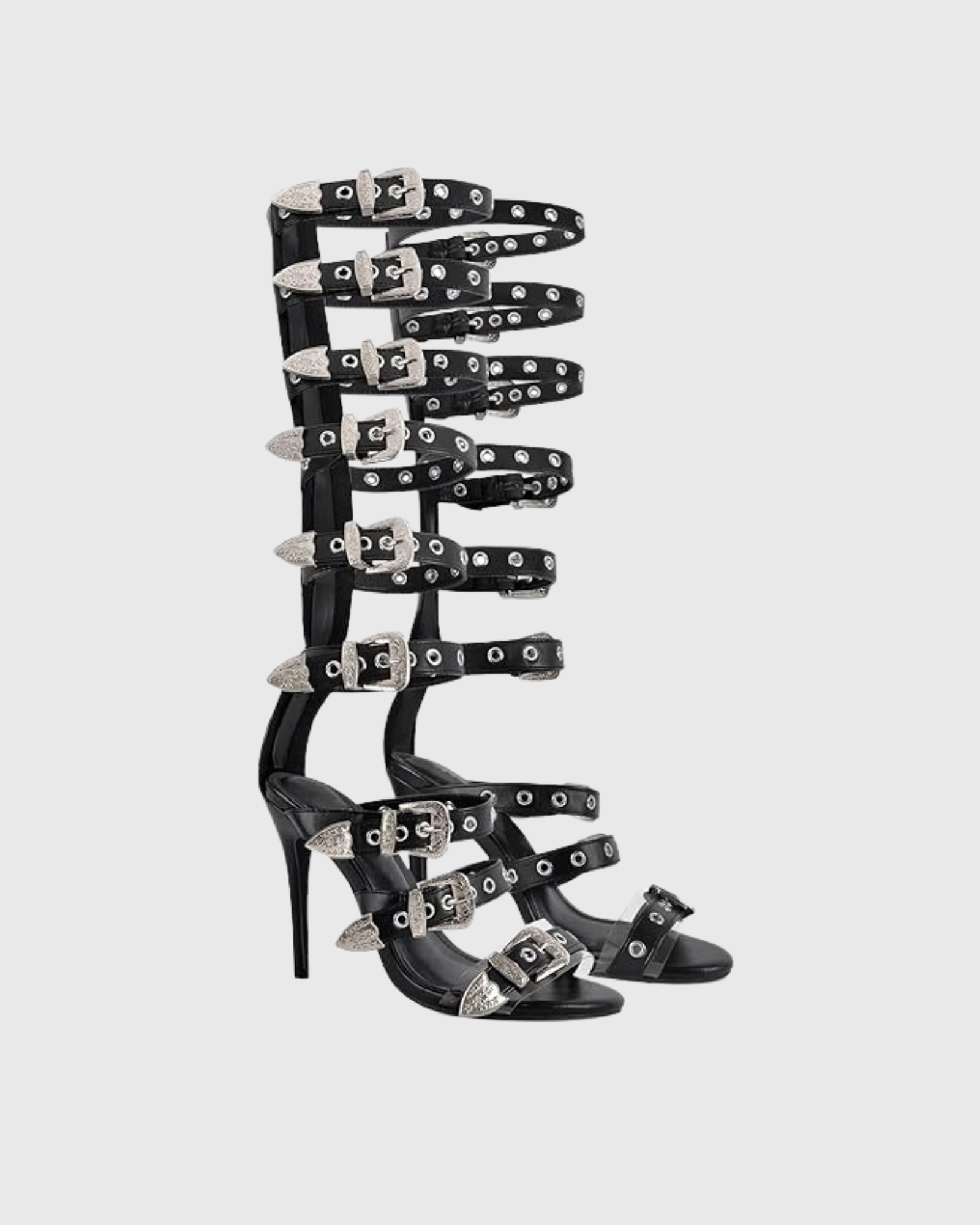 Darko Strap Faux Fur Sandals In White