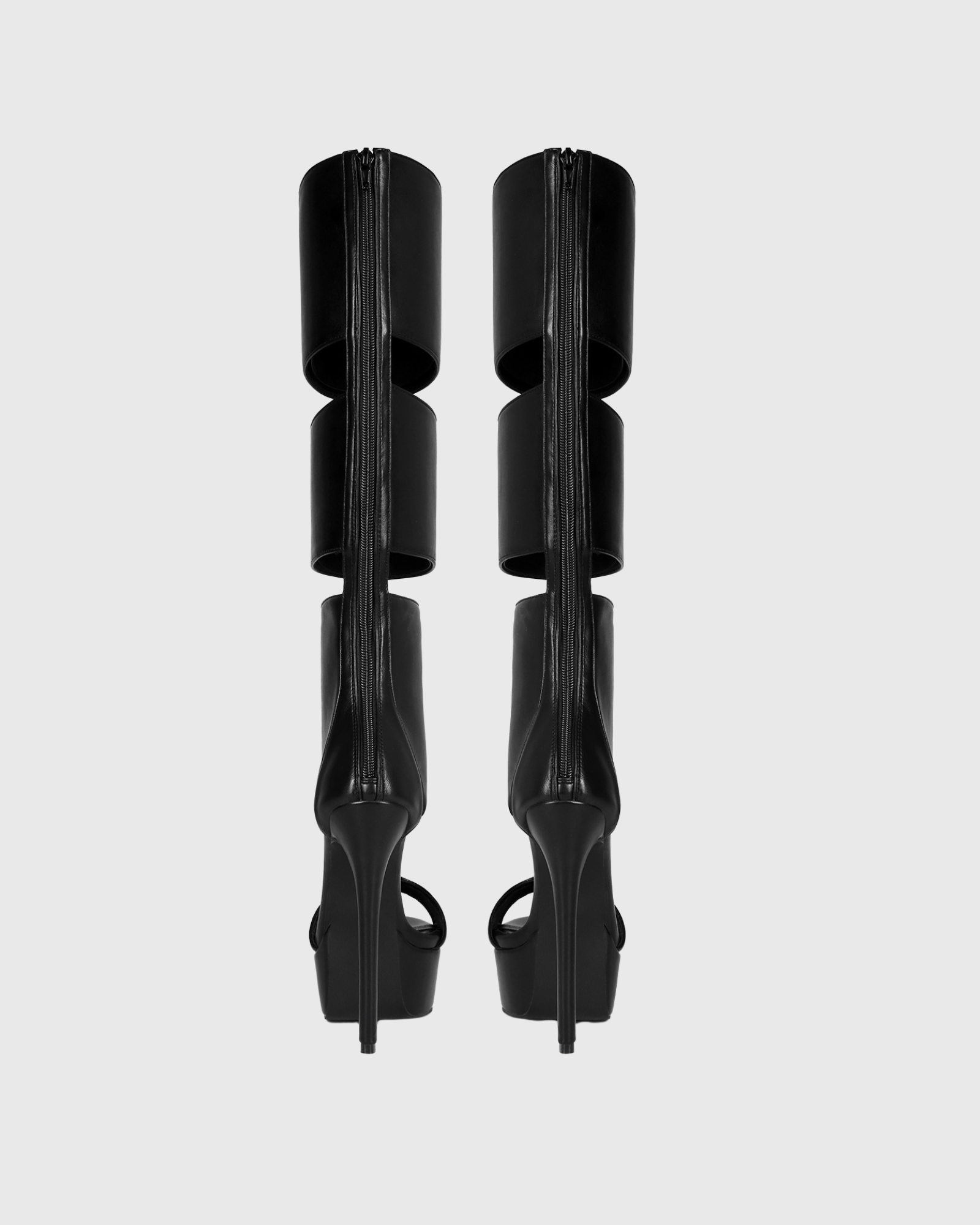 Darma Triple Strap Knee High Platform Sandals