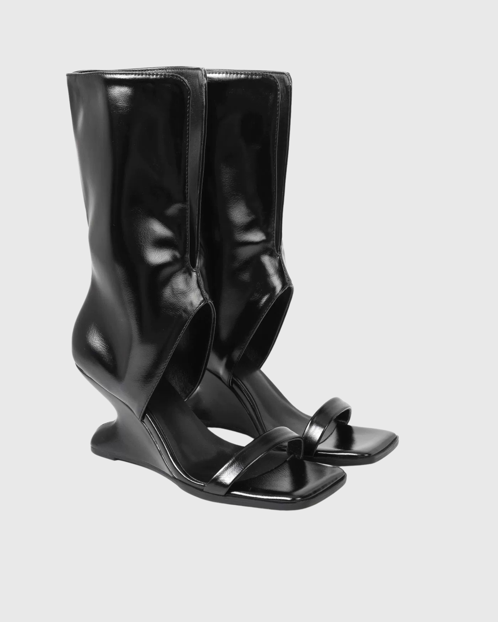 Edanah Cutout Wedge Boots