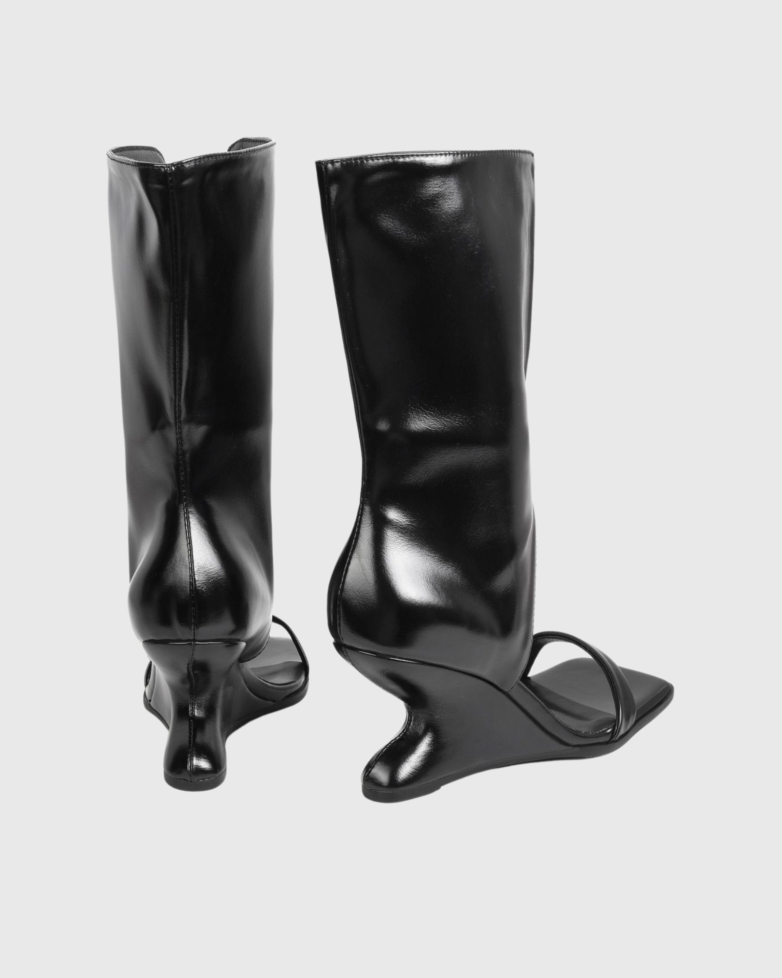 Edanah Cutout Wedge Boots