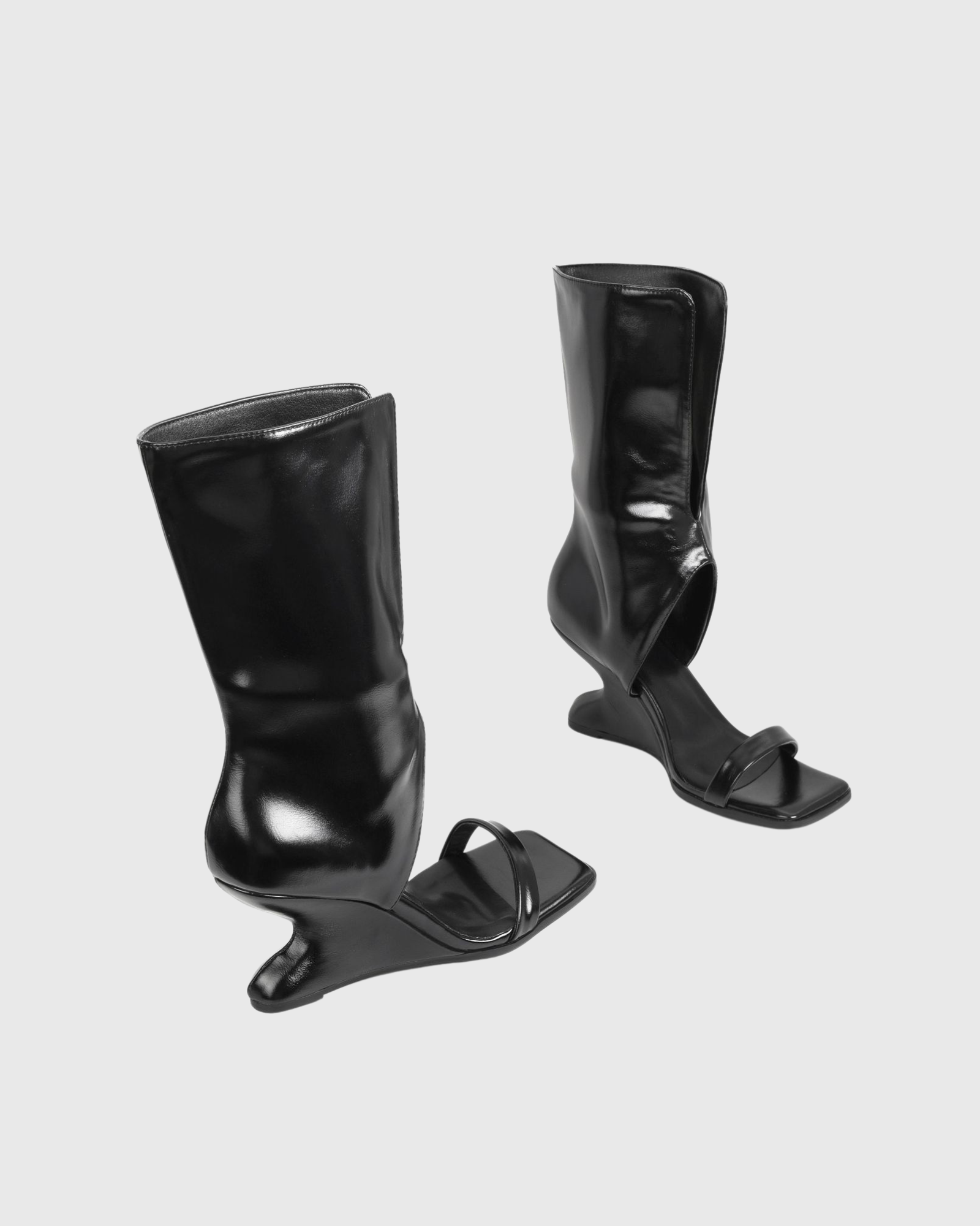 Edanah Cutout Wedge Boots