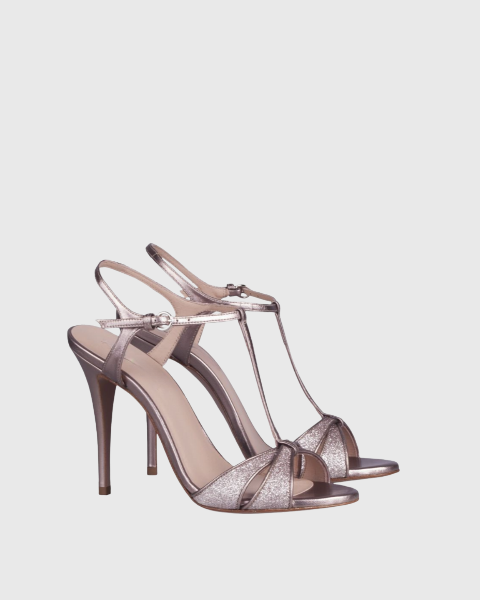 Fergie Glitter Starp Sandals In Purple