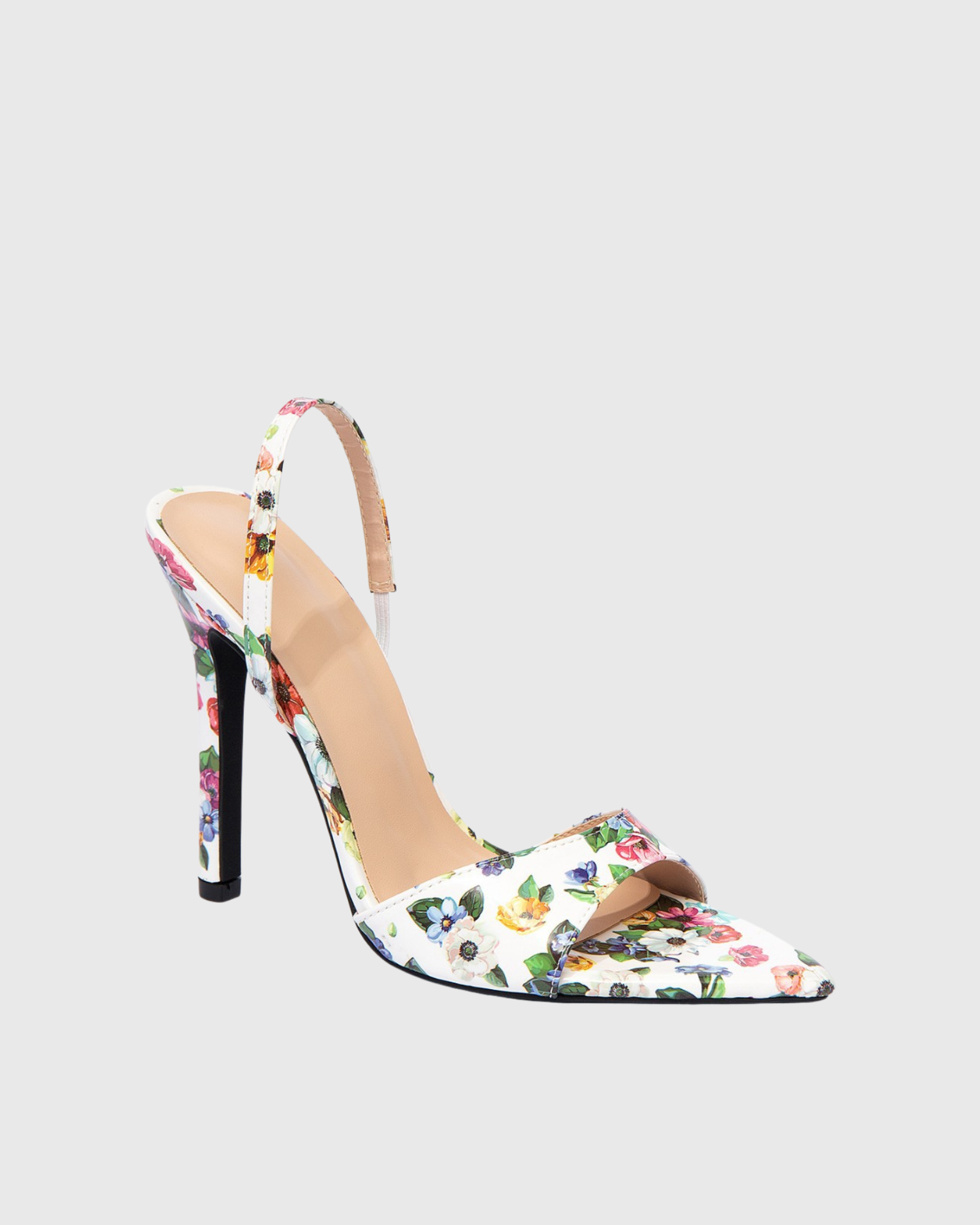 Le Jardin Floral Slingback Sandals