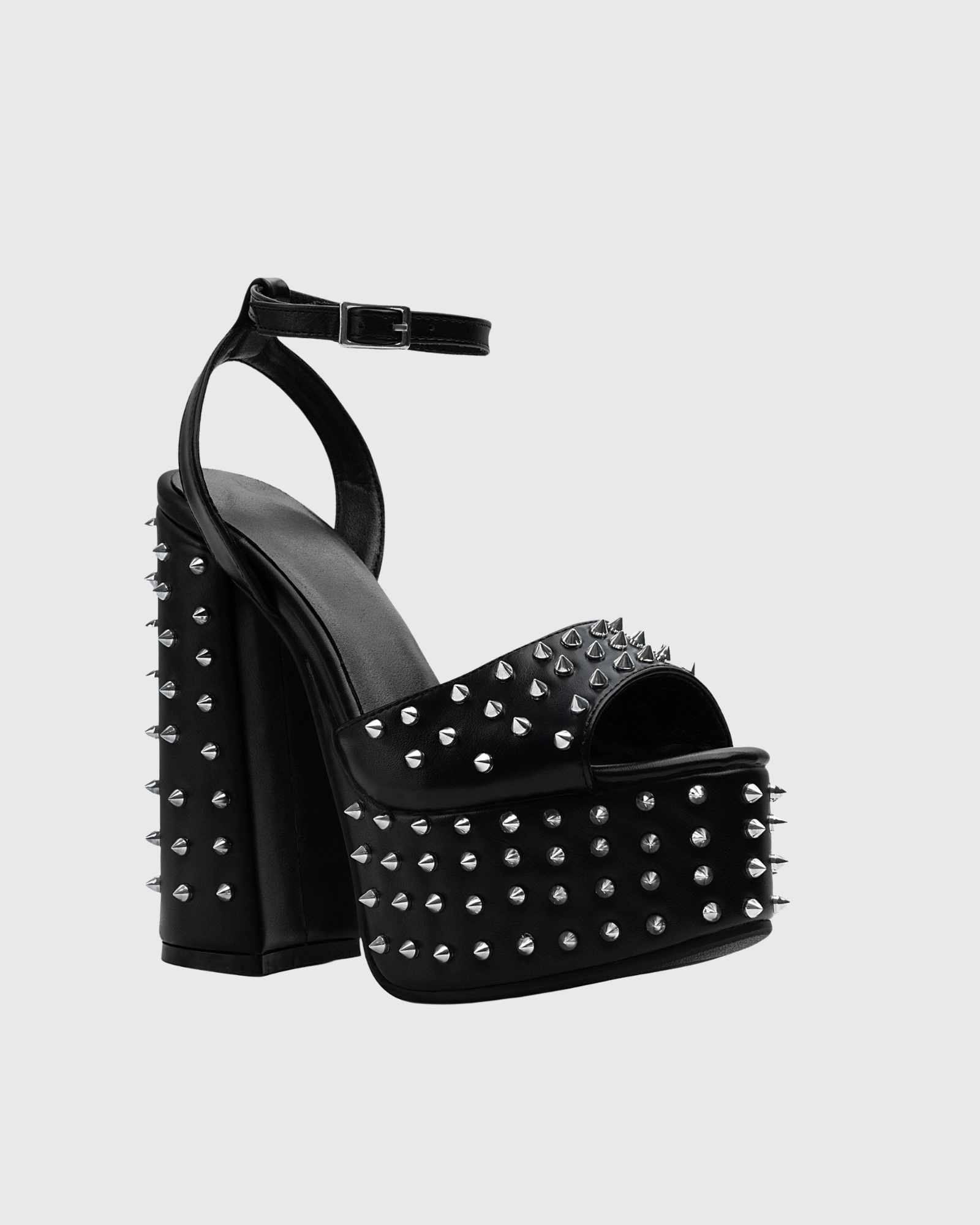 Tesa Studded Platform Strap Sandals