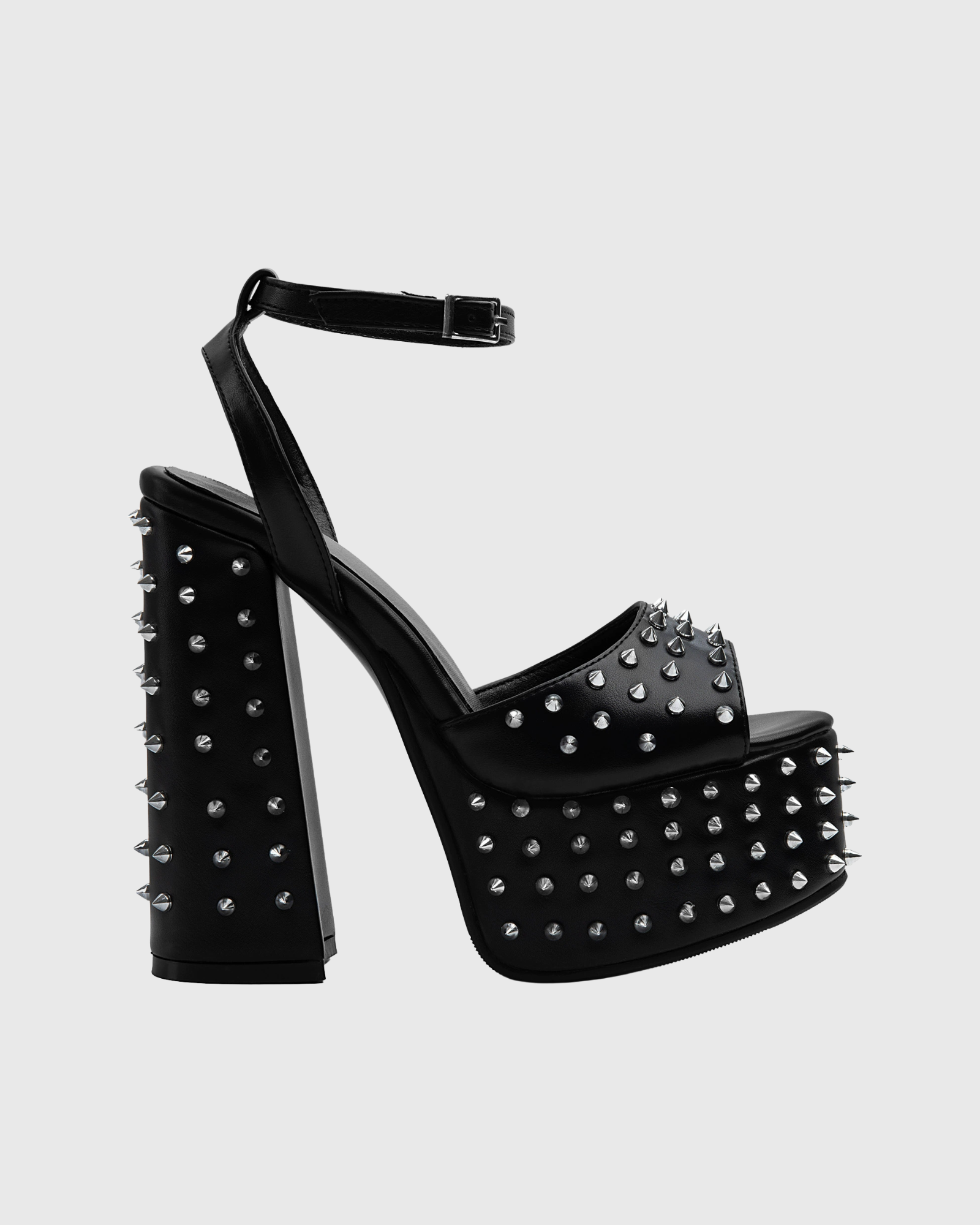 Tesa Studded Platform Strap Sandals