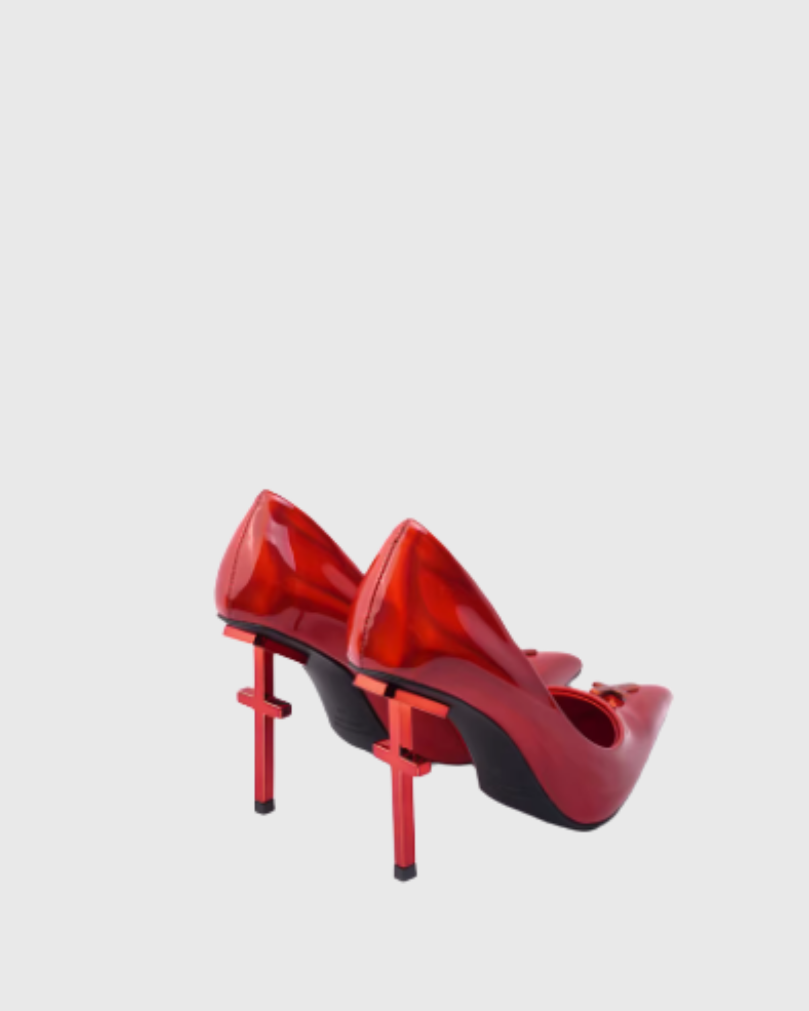 Eadgar Cross Pumps In Red
