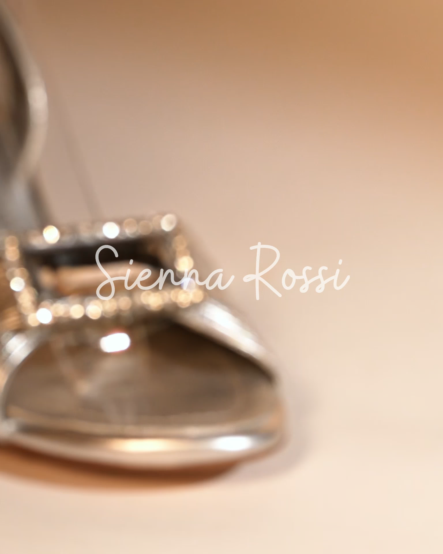 Sevan Vintage Rhinestone Slingback Sandals In Green