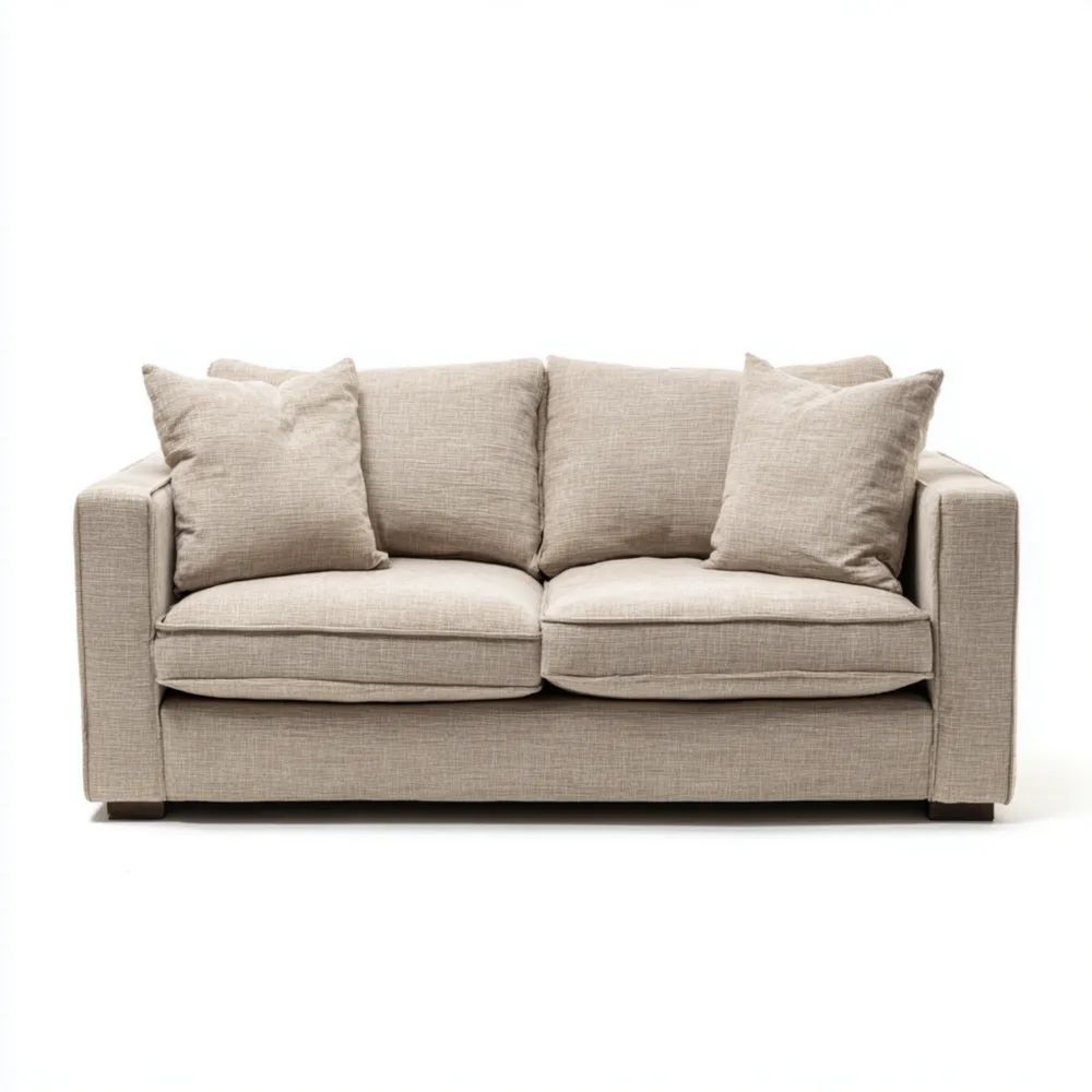 2-Sitzer-Sofa Stoff 150x85x75 cm - Beige - Modernes Design-easeanova