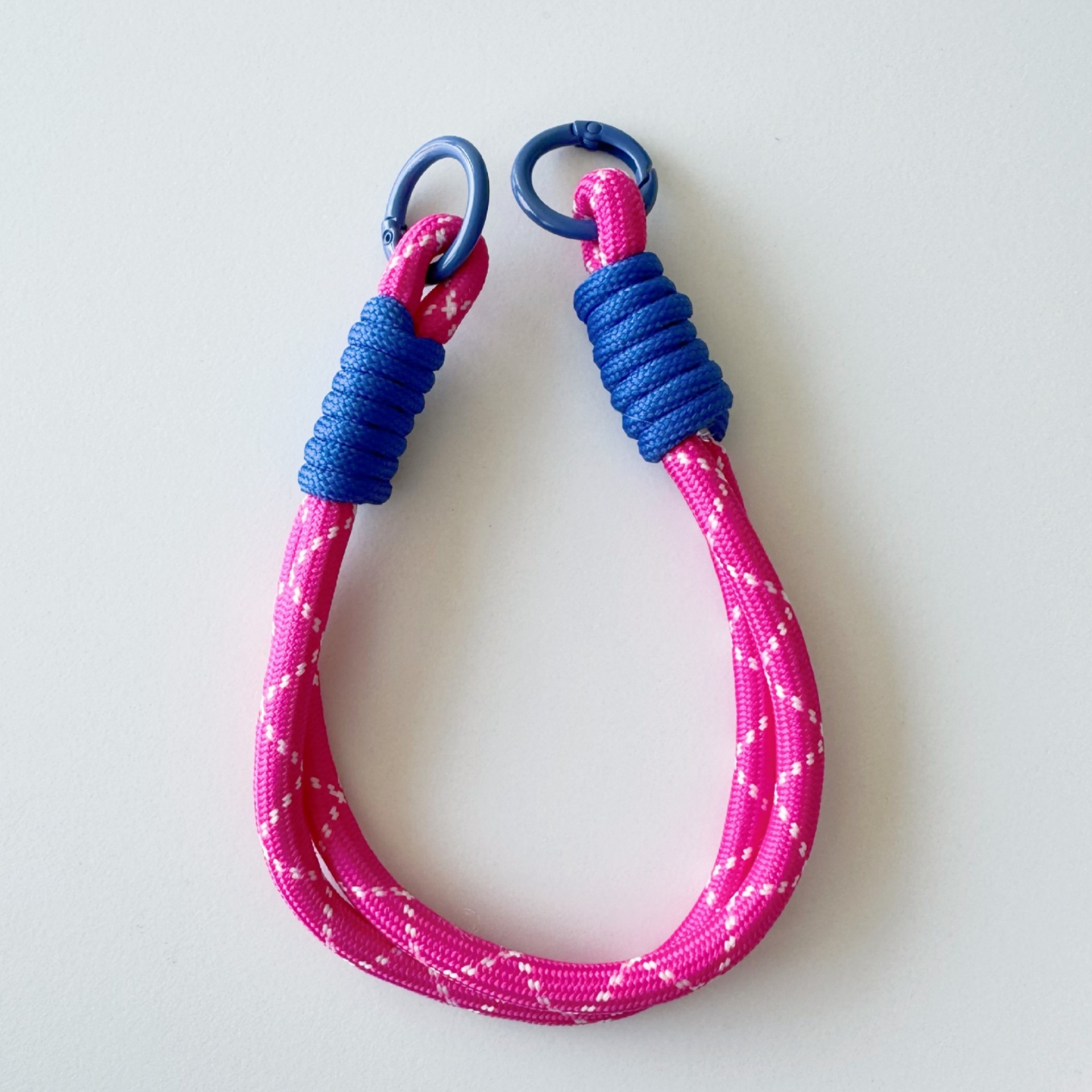 Patterned Double-Ring Lanyard