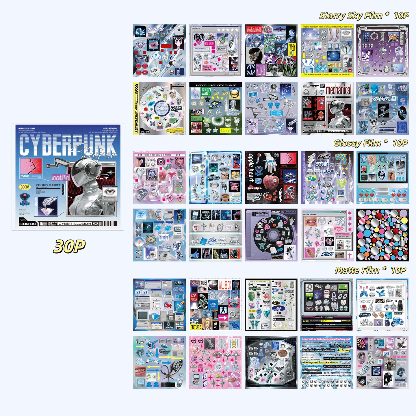 Retro and Future Sticker Book