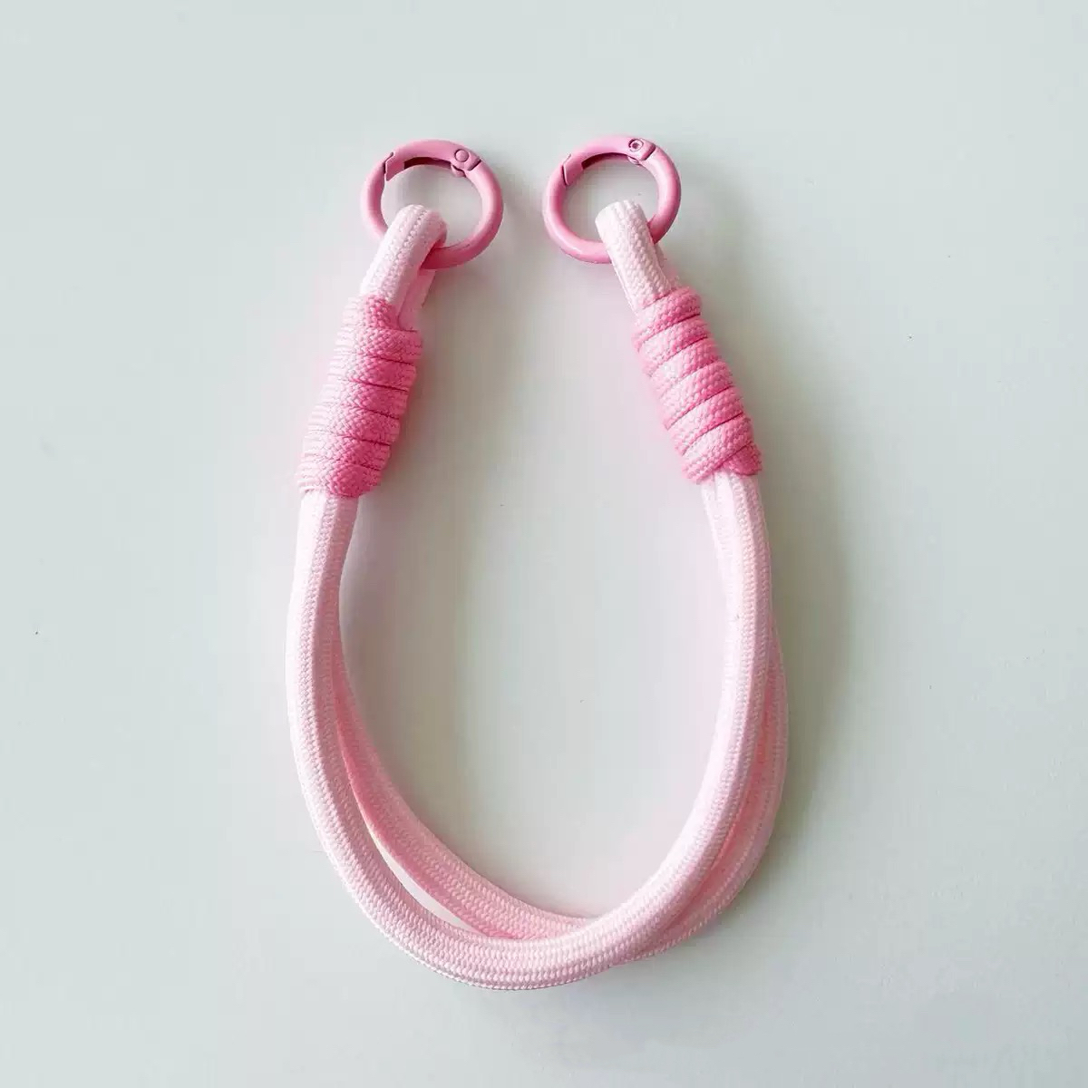 Patterned Double-Ring Lanyard