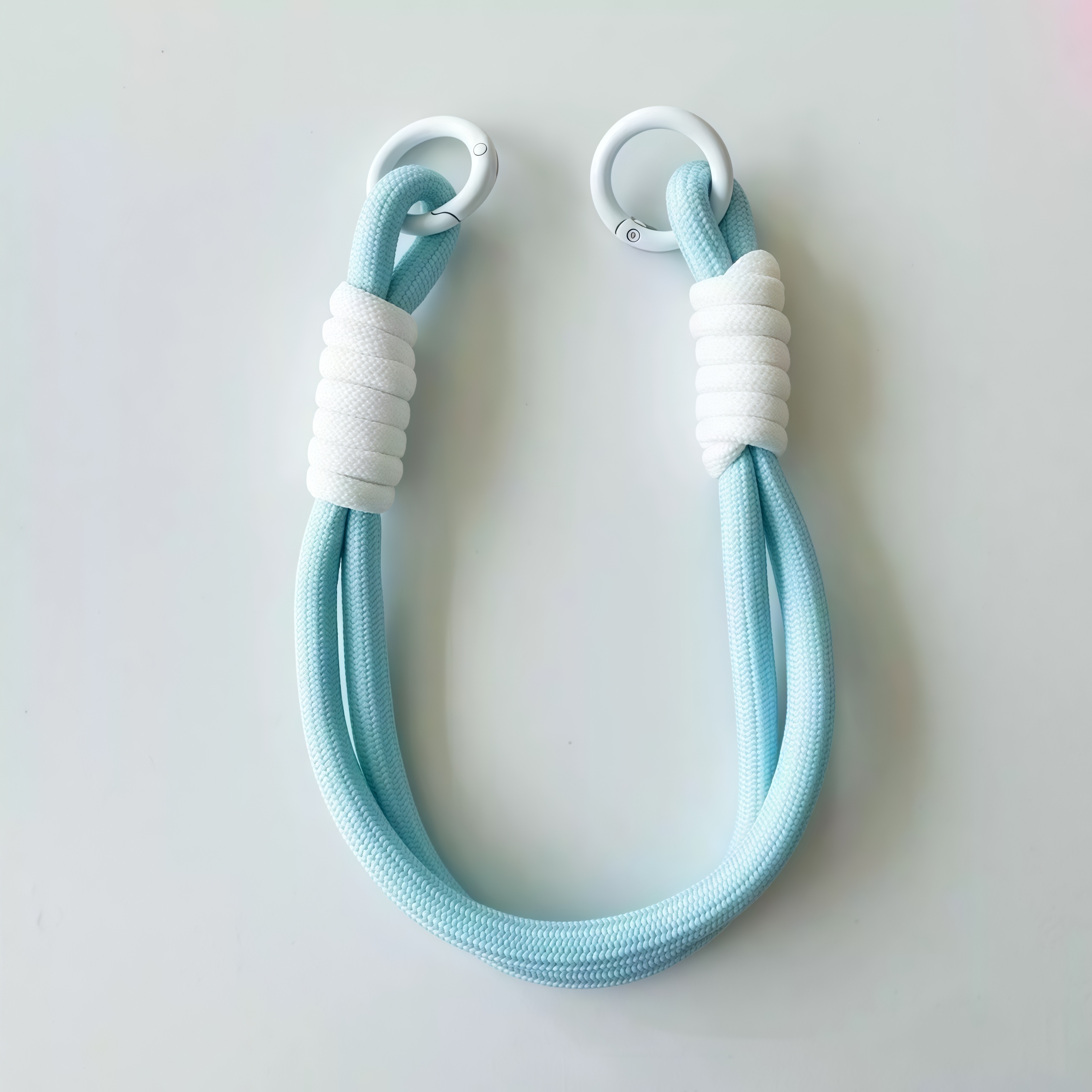 Patterned Double-Ring Lanyard