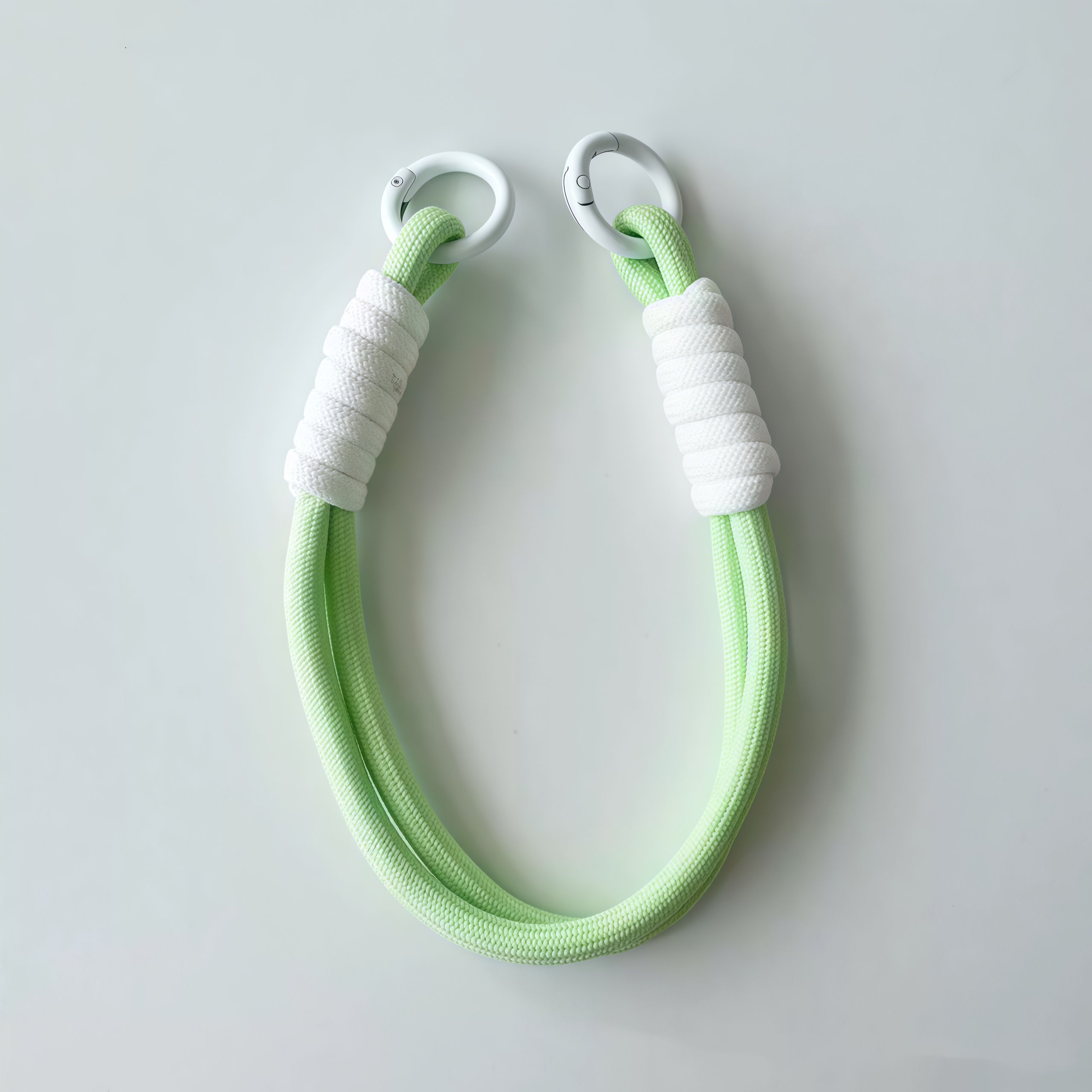 Patterned Double-Ring Lanyard