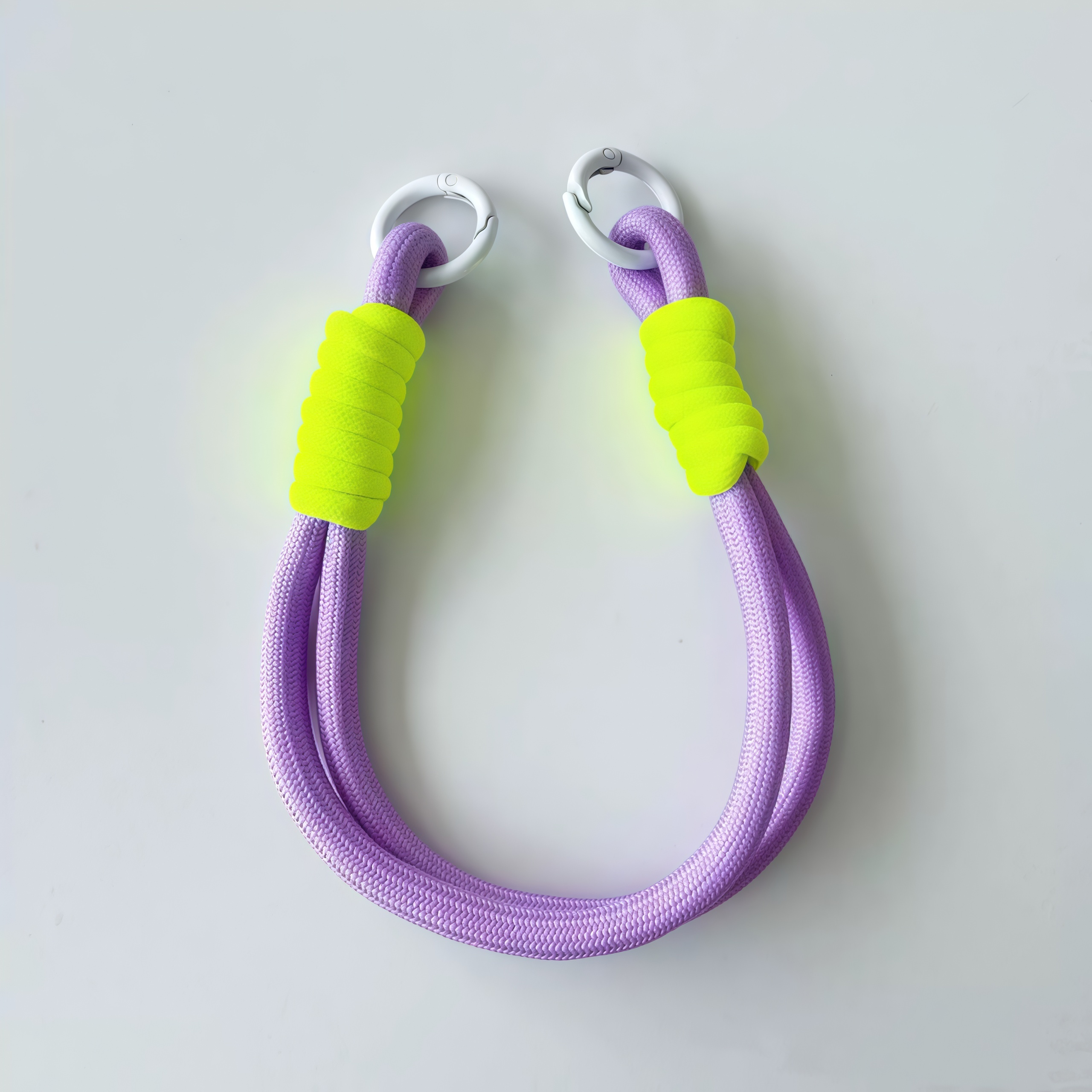 Patterned Double-Ring Lanyard