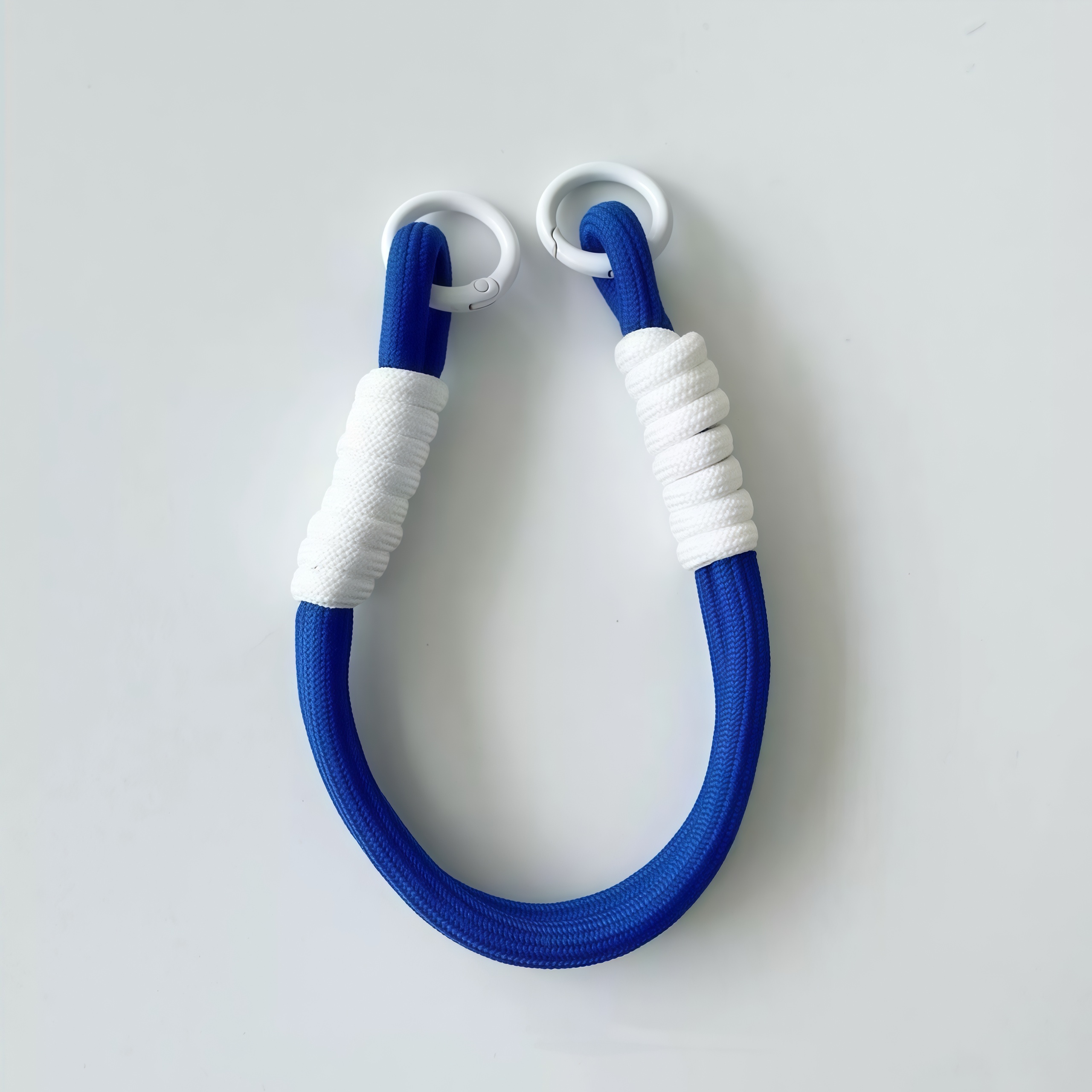 Patterned Double-Ring Lanyard