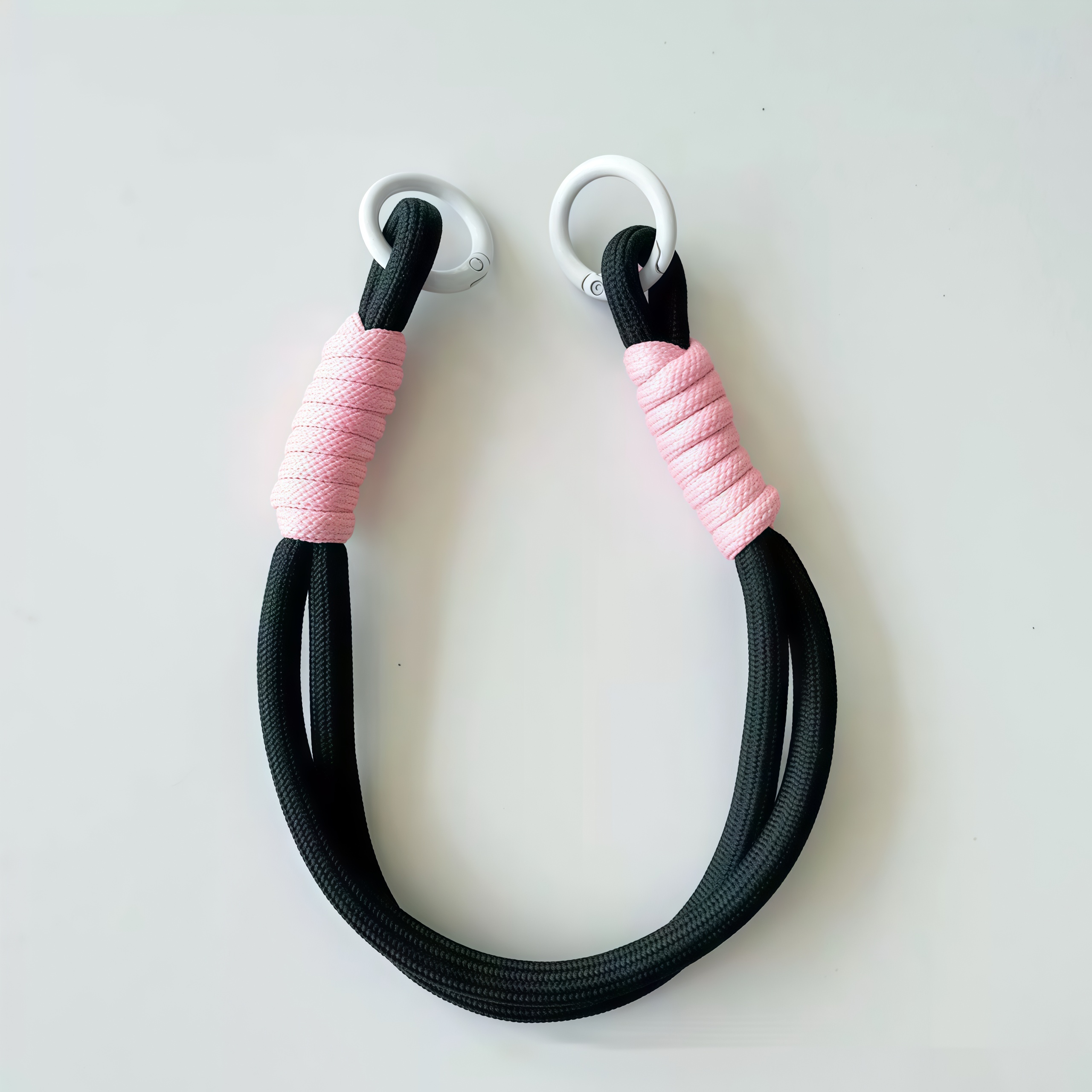 Patterned Double-Ring Lanyard