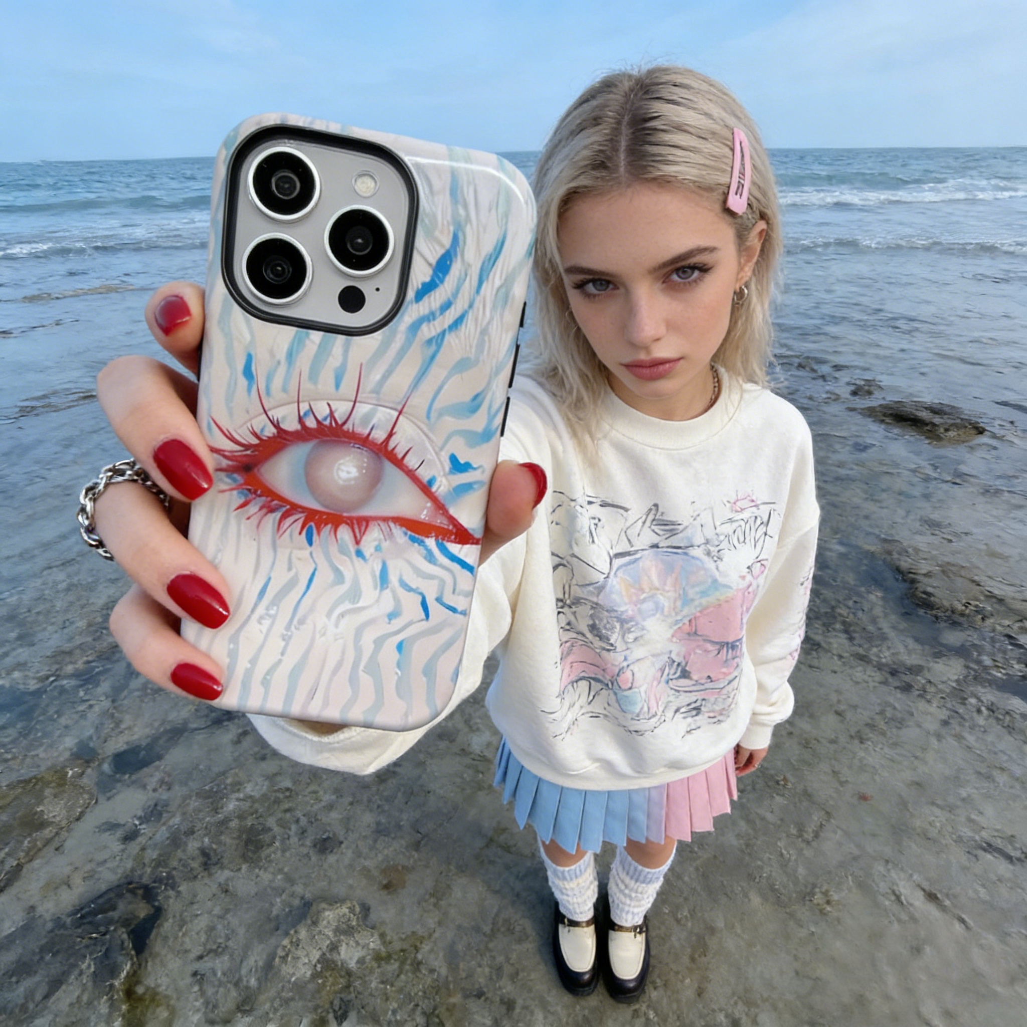 Ocean Tear Gaze