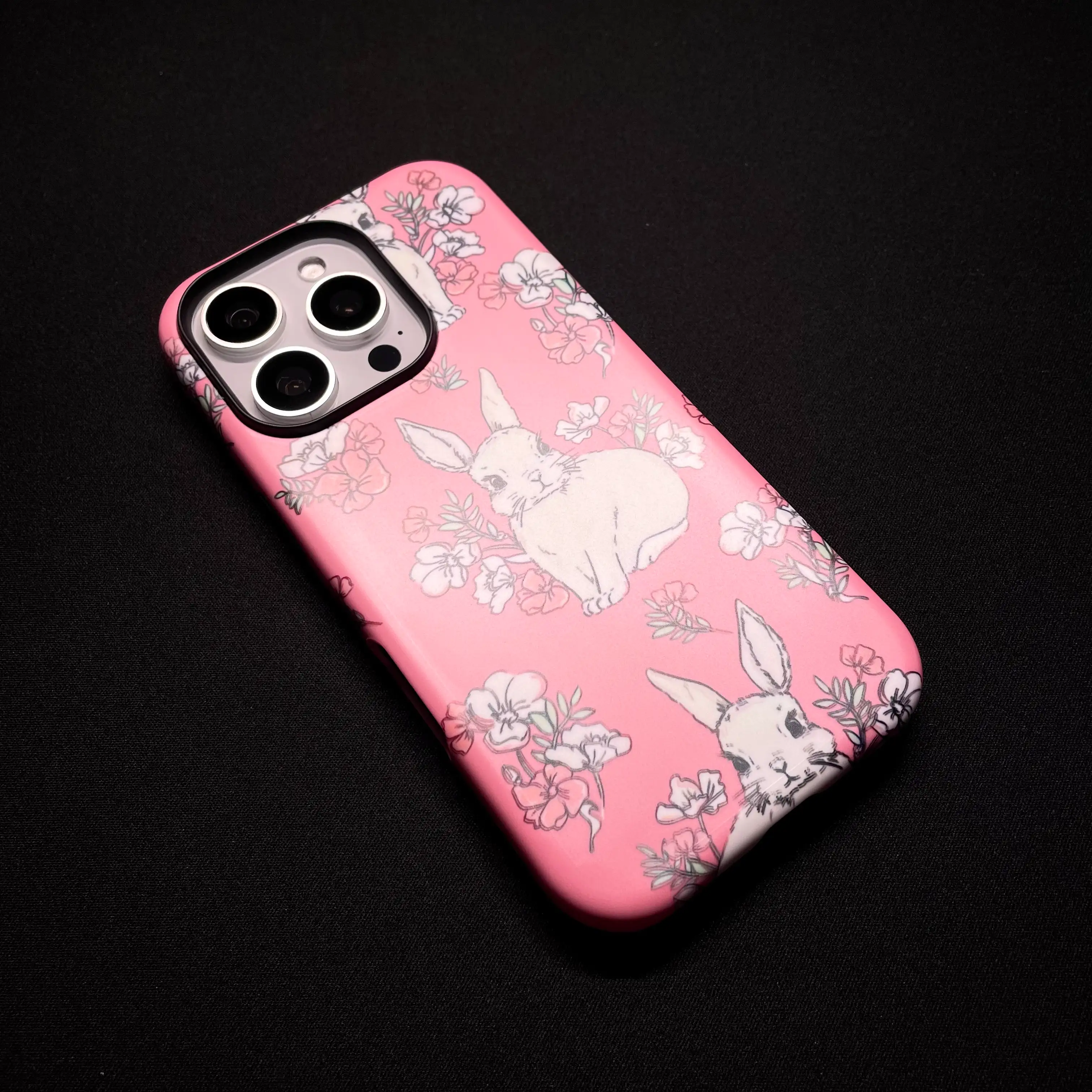 Floral Bunny Reverie