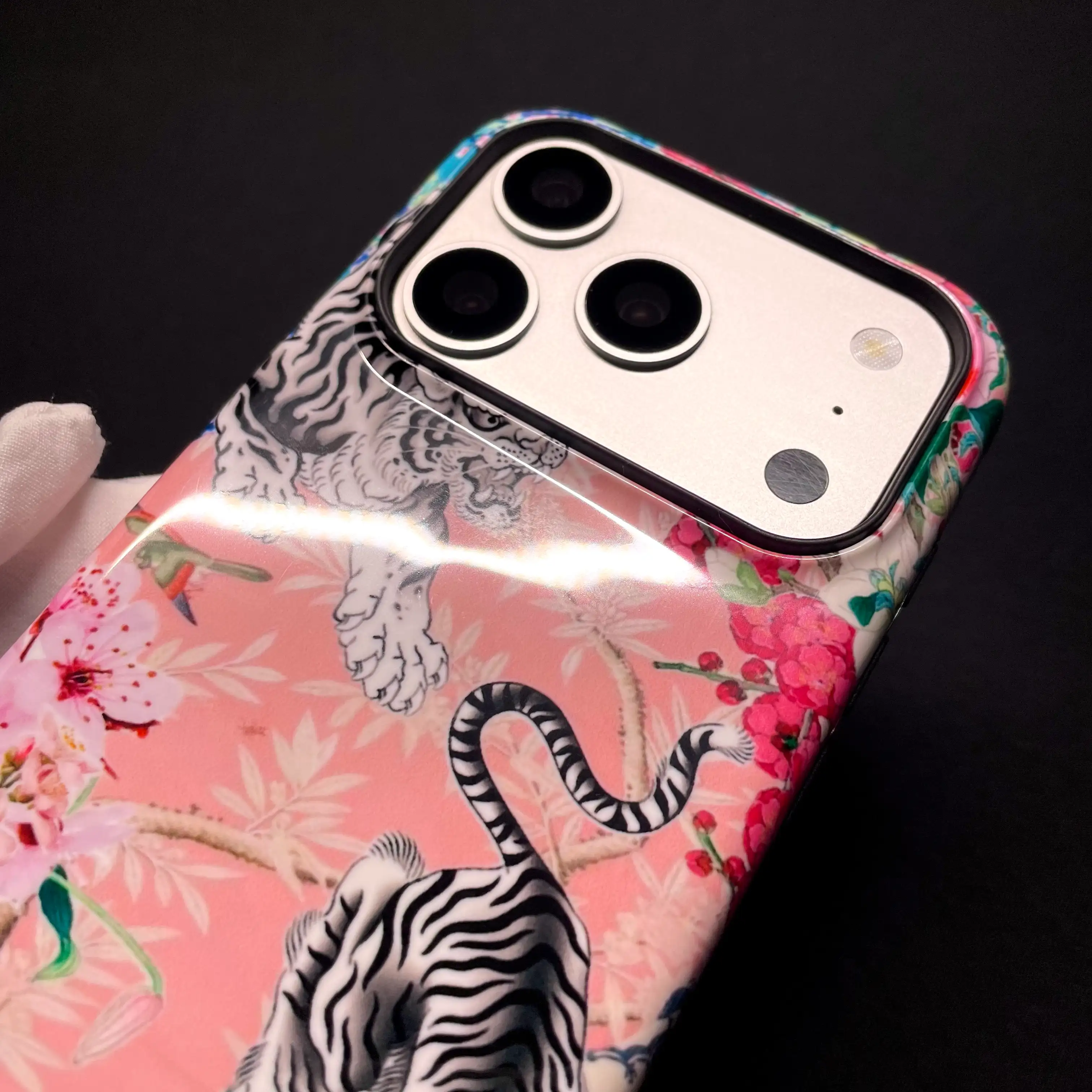 Bold Tiger & Soft Bloom