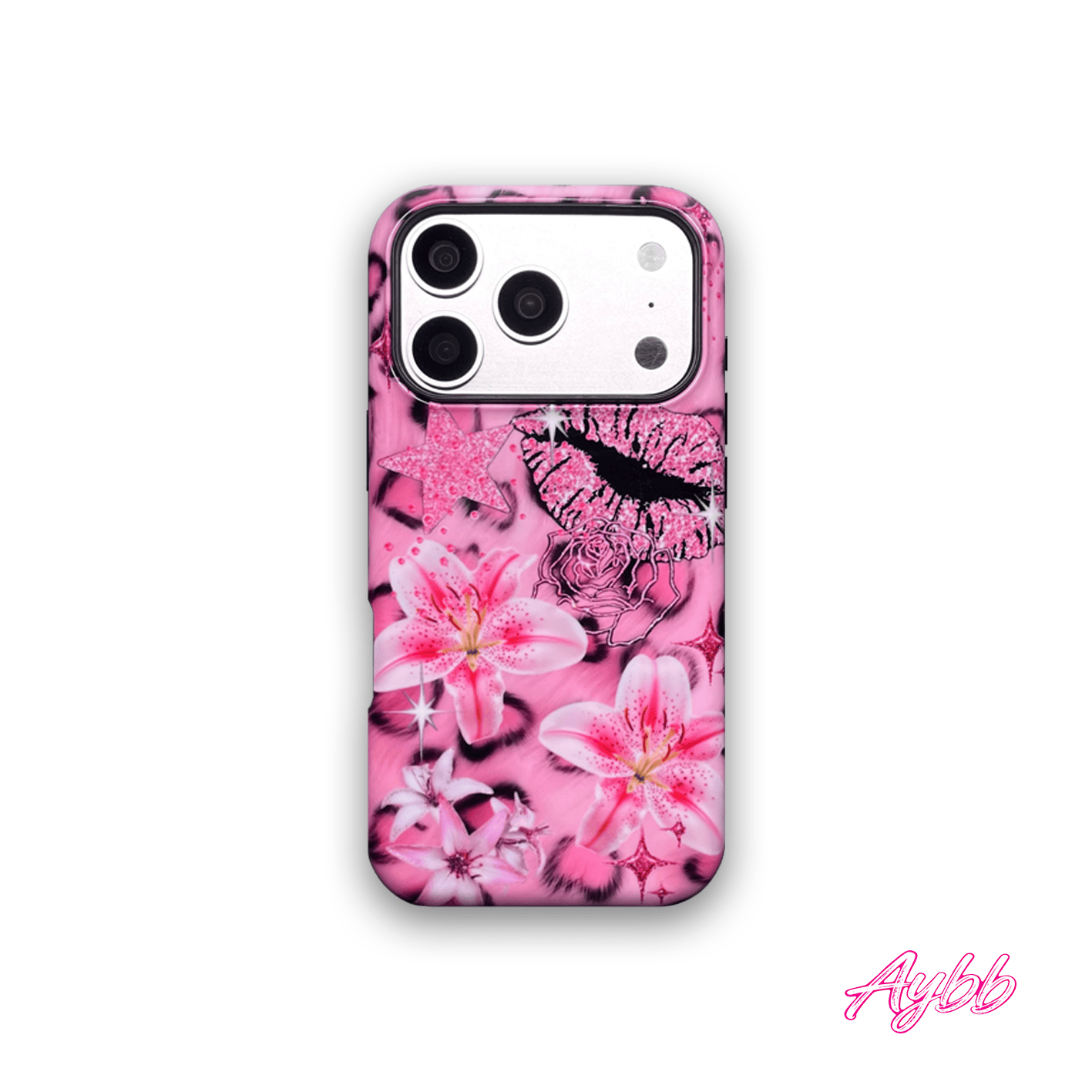 Bold Pink Lily Kiss