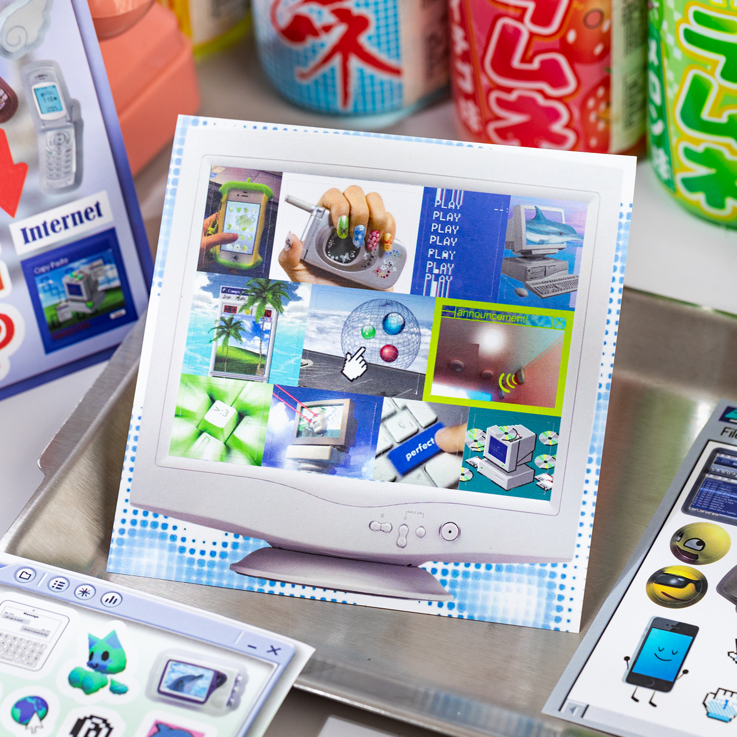 「Y2K Throwback」Sticker Book Duo