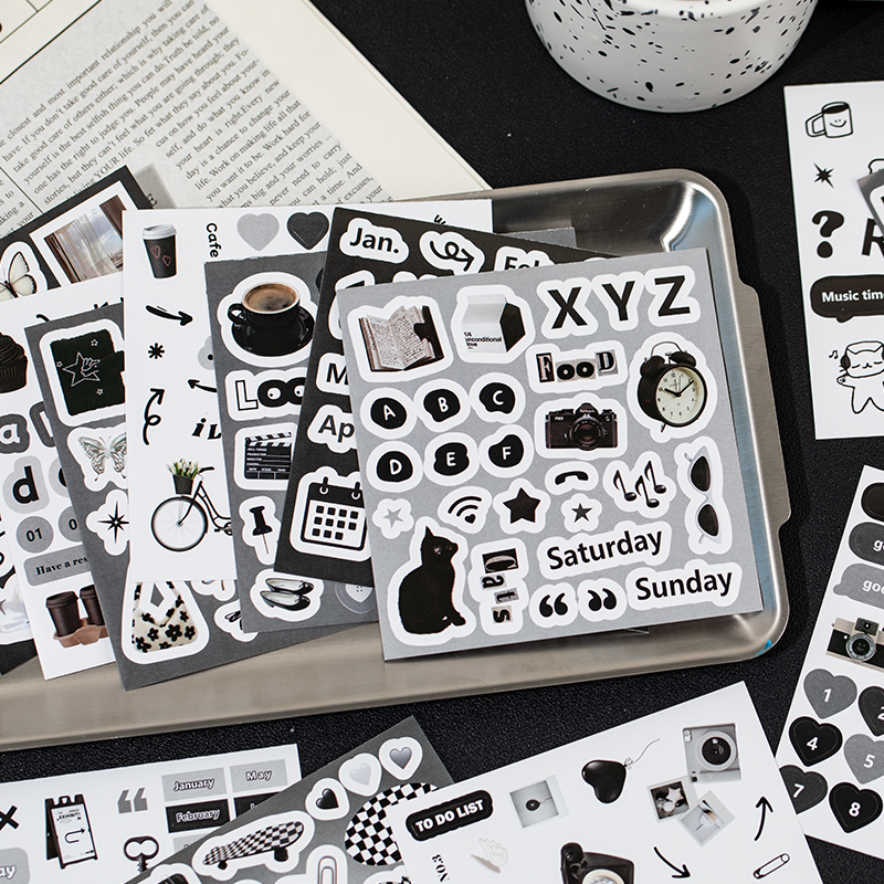 「Daily Notes」Sticker Book Collection