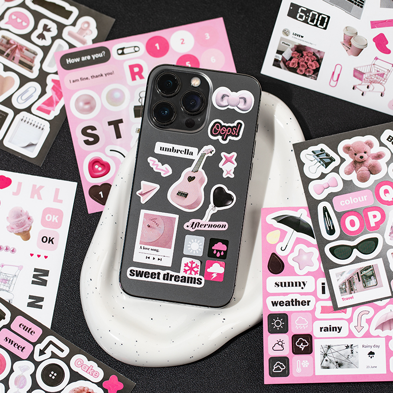 「Daily Notes」Sticker Book Collection