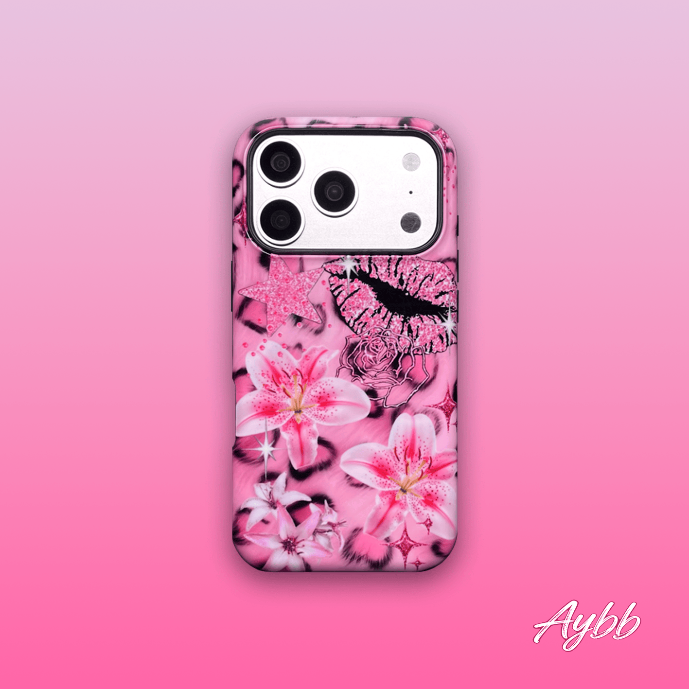 Bold Pink Lily Kiss